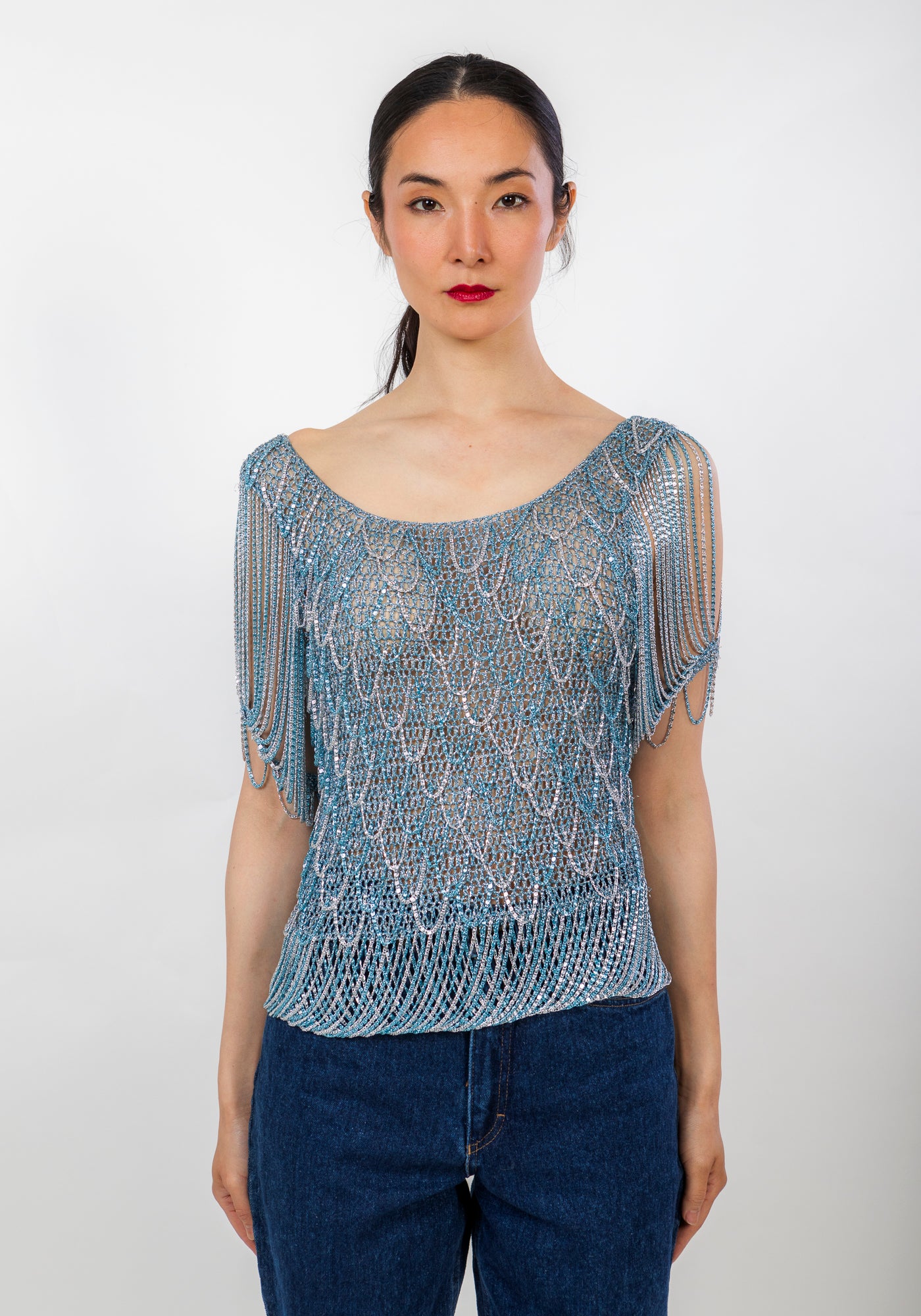 Collector 1973 metallic chain top