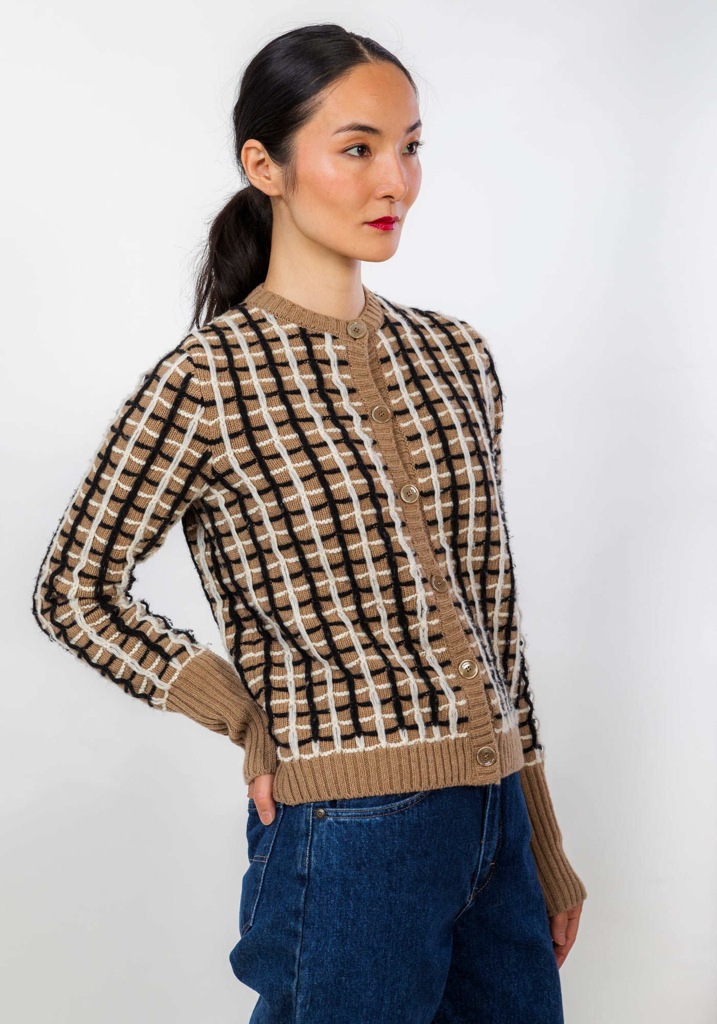 Vinatge wool cardigan
