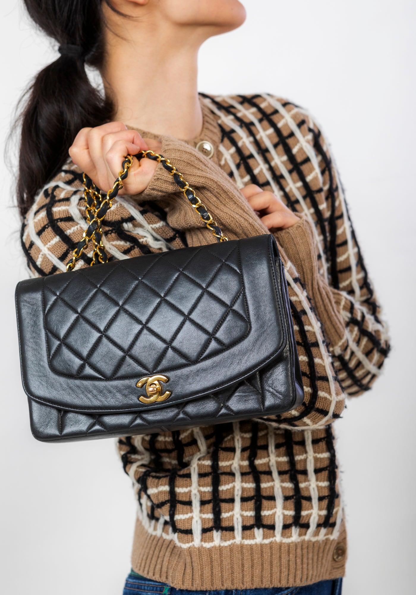 Mademoiselle Josephine luxury vintage store Chanel classic flap bag