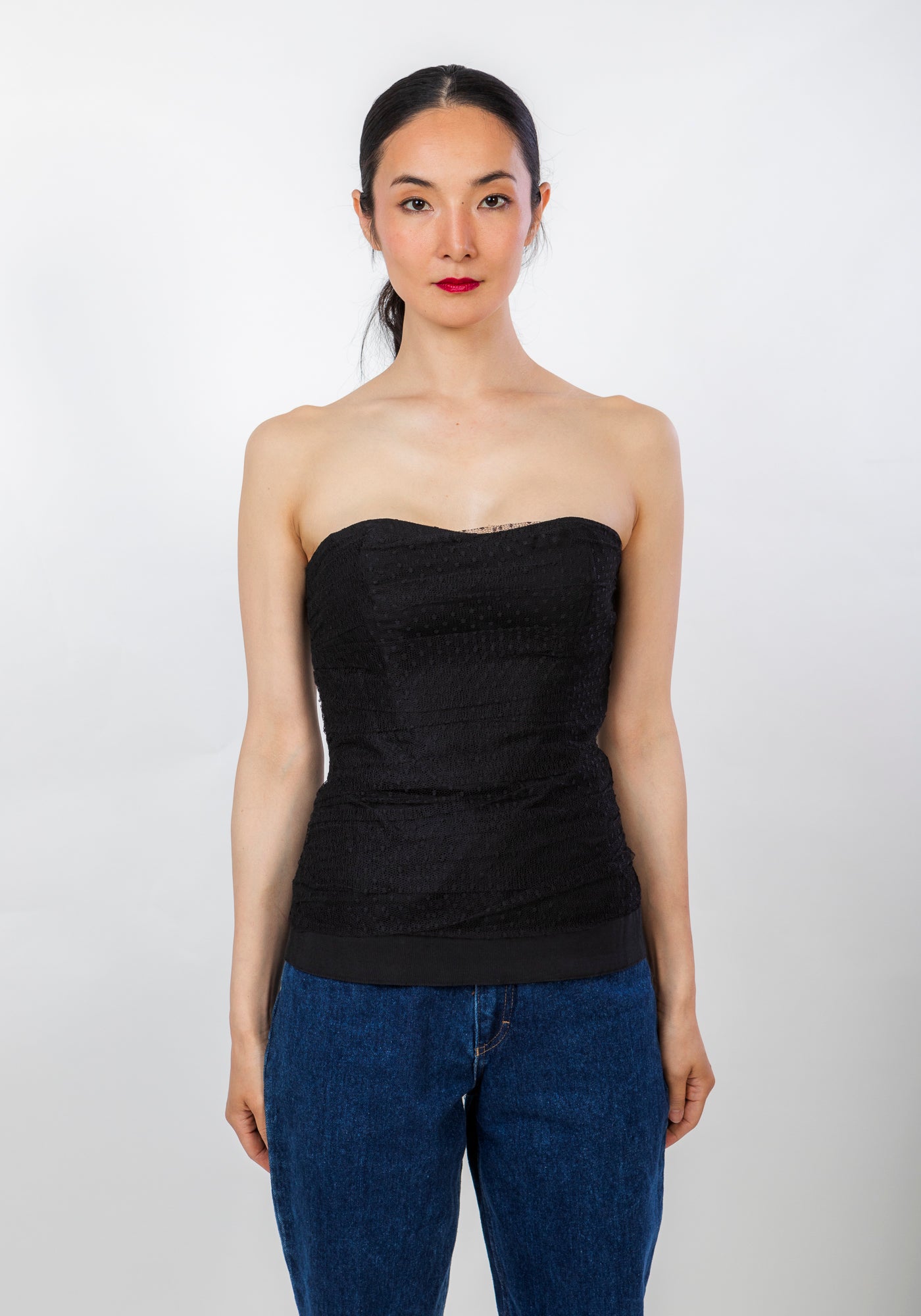 Vintage lace corset