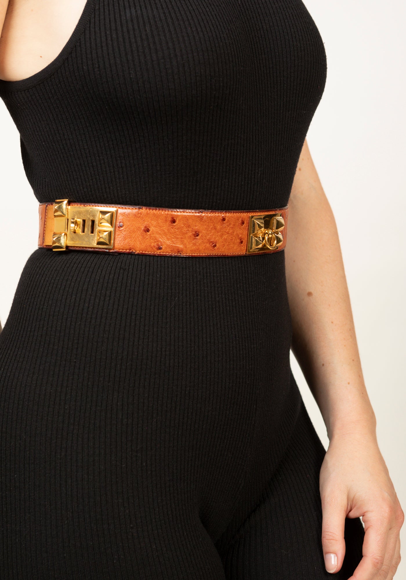Vintage 'Collier de Chien' Belt