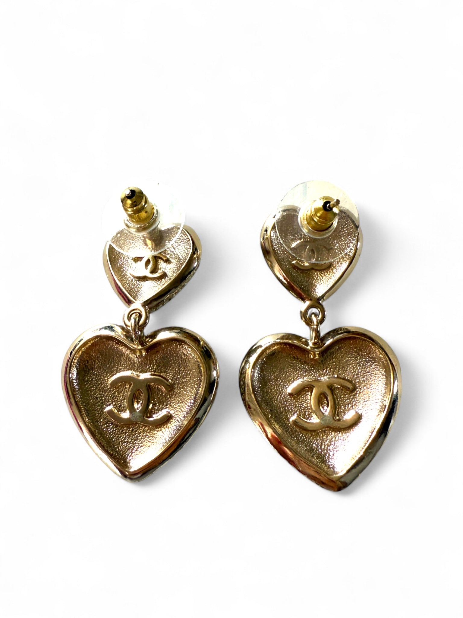 Heart CC ear pendent