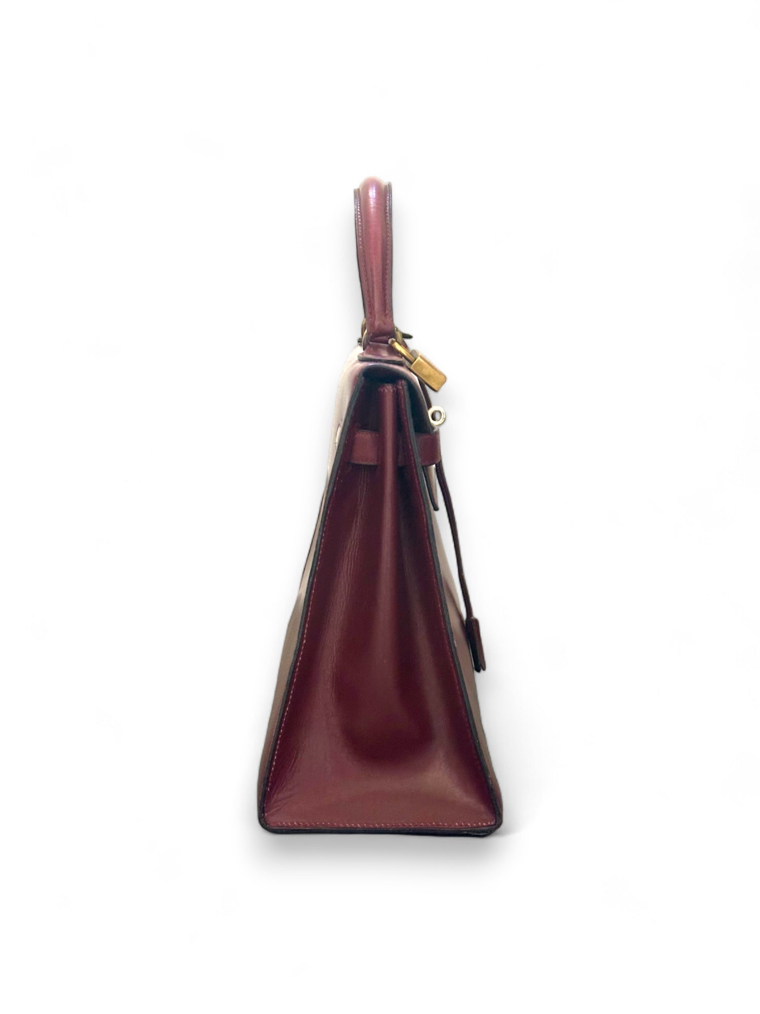 Stunning Kelly in bordeaux box leather