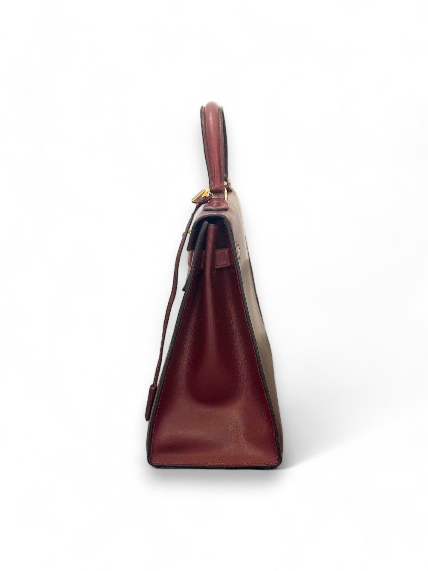 Stunning Kelly in bordeaux box leather
