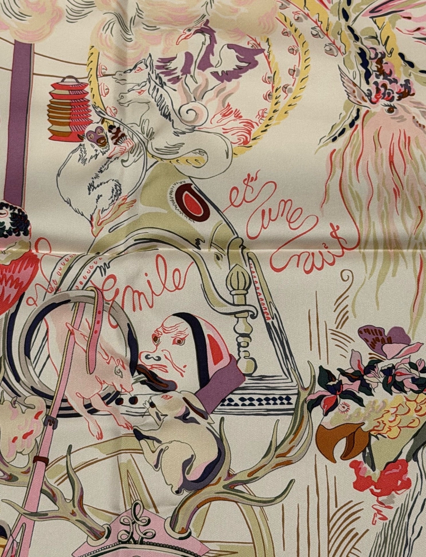 Hermès Paris Silk Carré 90 "Mille et Une Nuits"