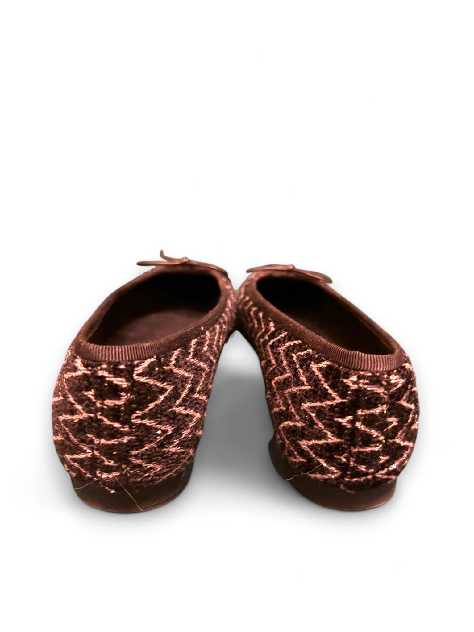 Vintage tweed Chanel ballerines 