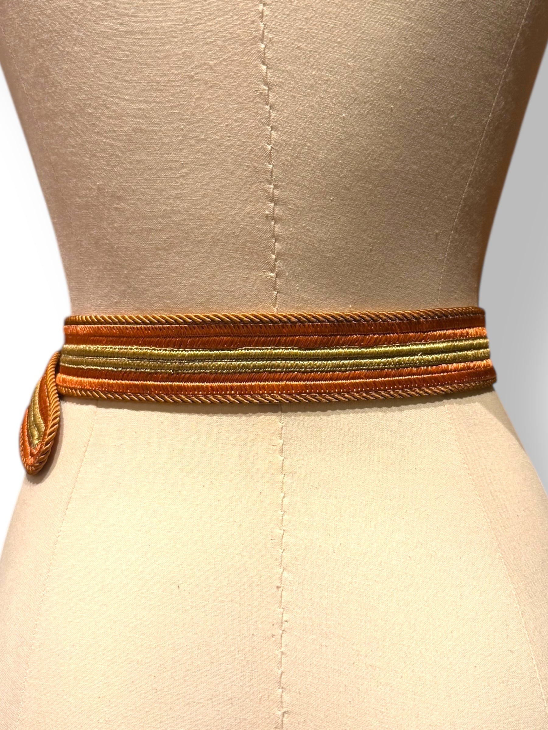 Classic pasmentery YSL belt