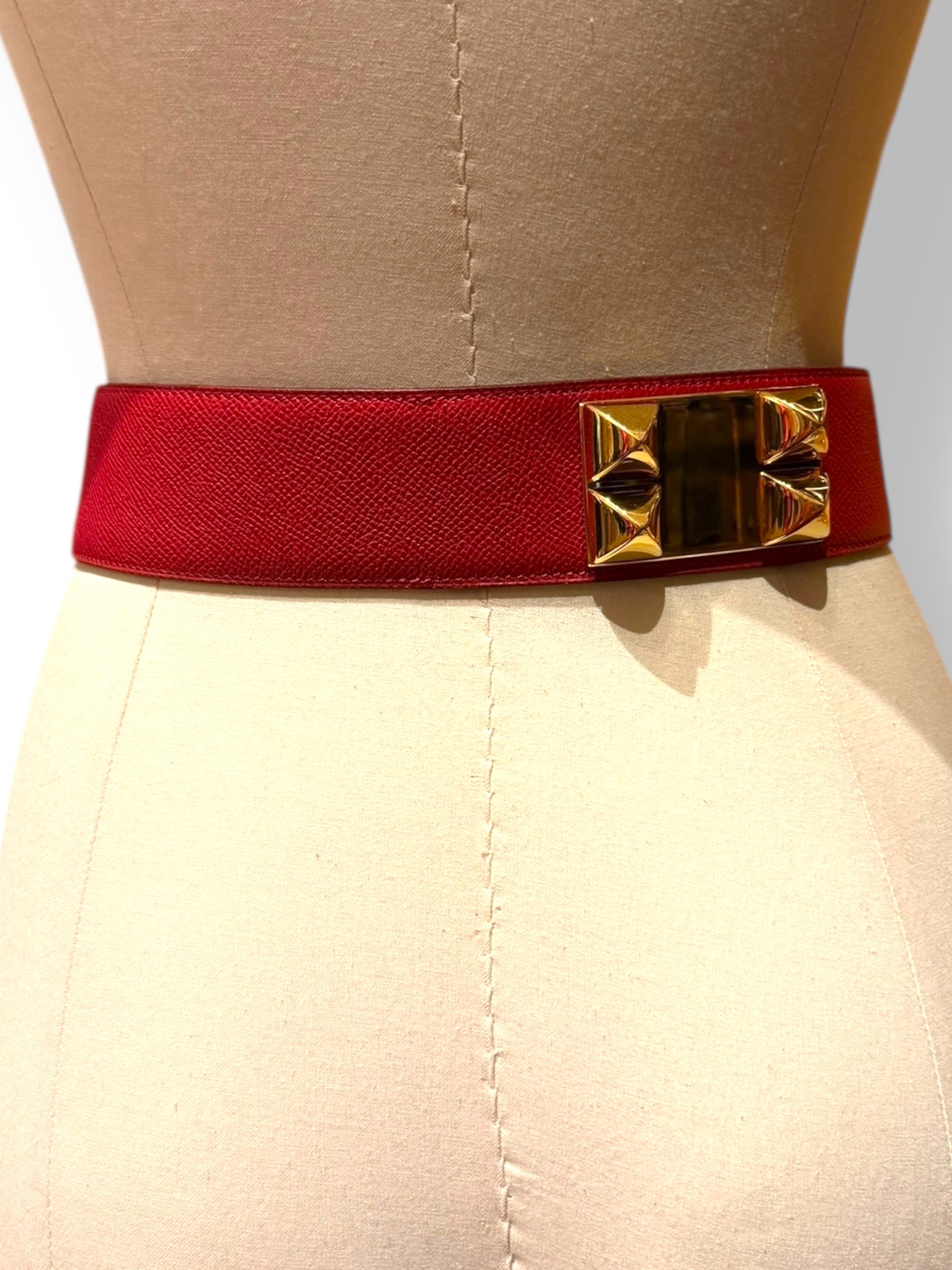 Classic Médor leather belt