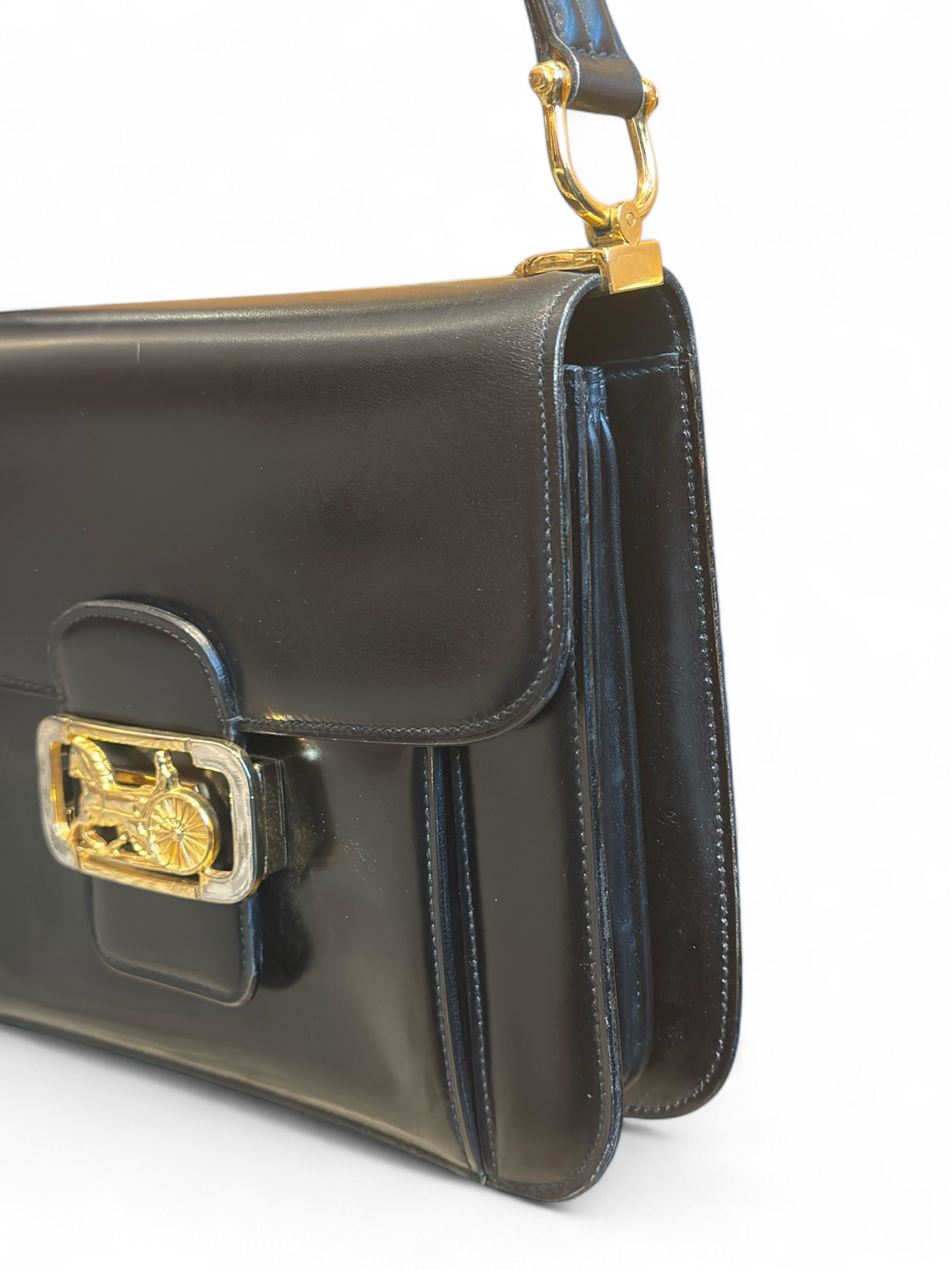 Vintage Caleche Handbag