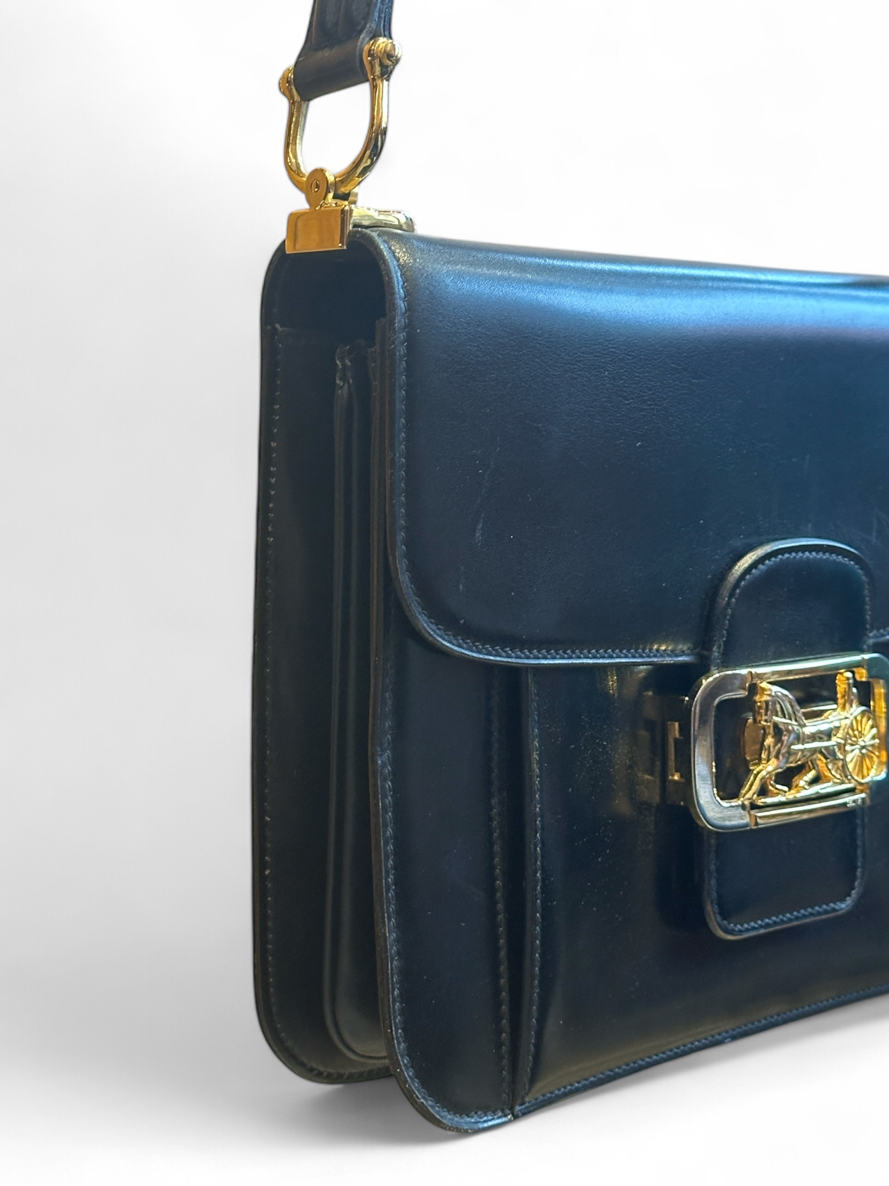 Vintage Caleche Handbag