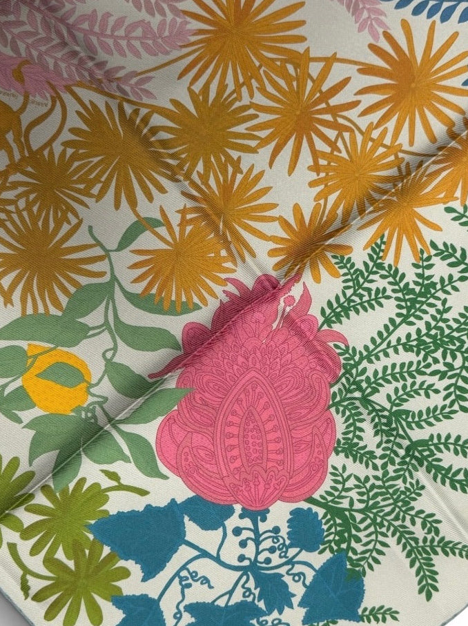Hermès Paris Silk Carré 90 "Le Jardin des Peintres" (Double Face)
