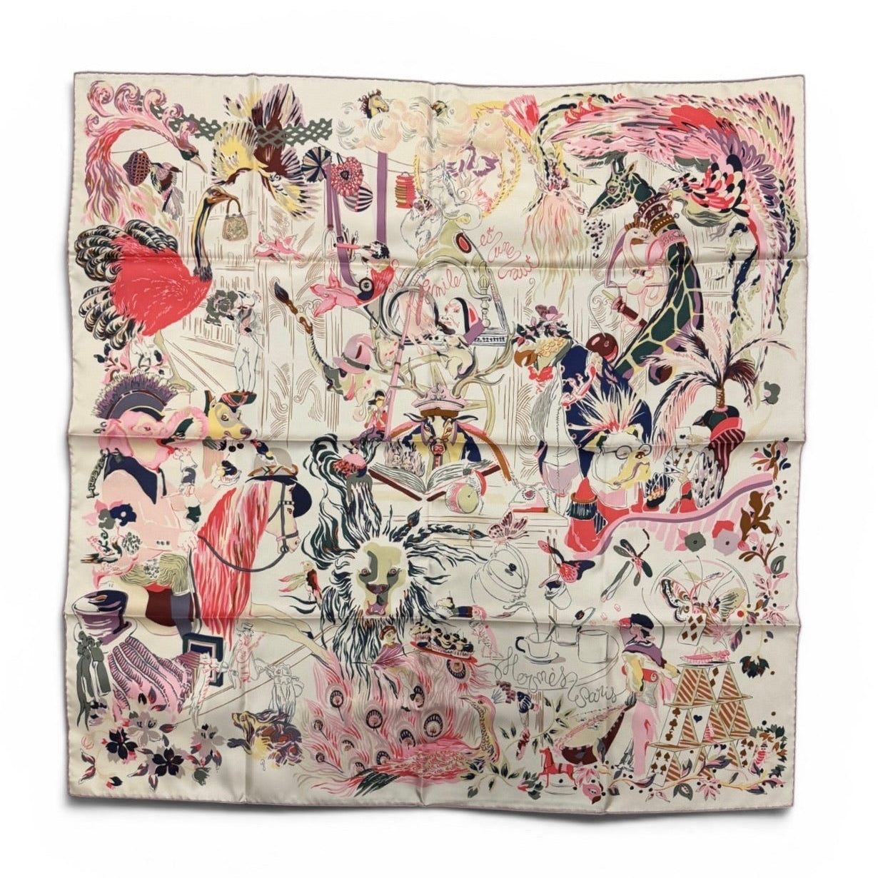 Hermès Paris Silk Carré 90 "Mille et Une Nuits"