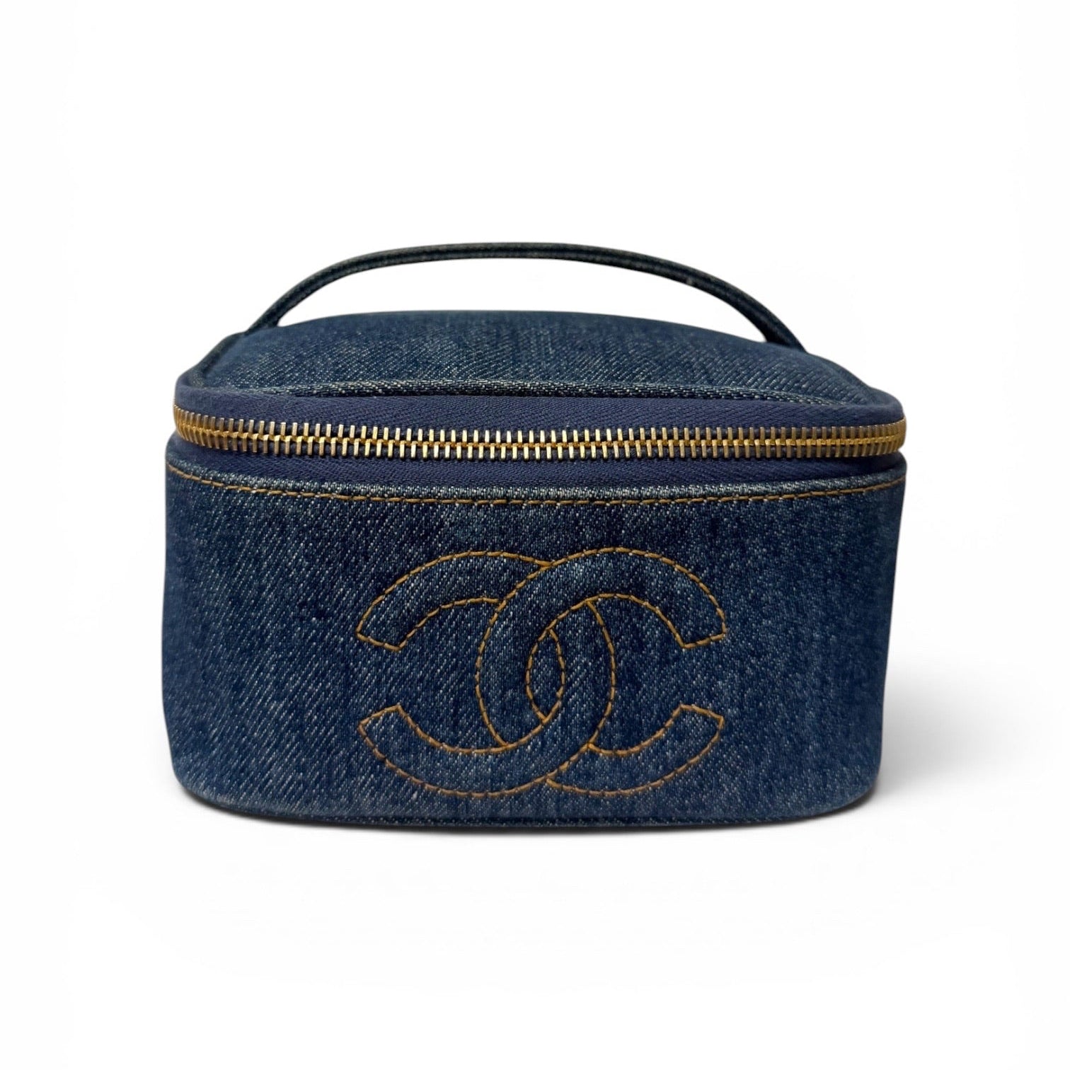 Vintage Chanel Denim Vanity