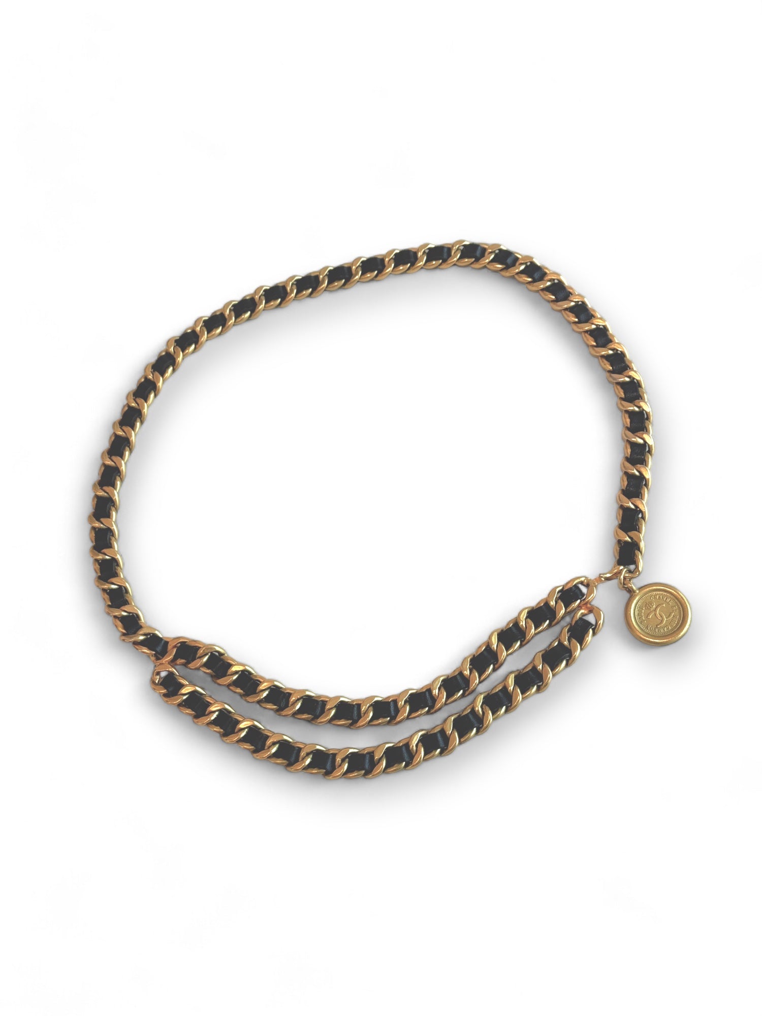 Rare chainlink medallion belt