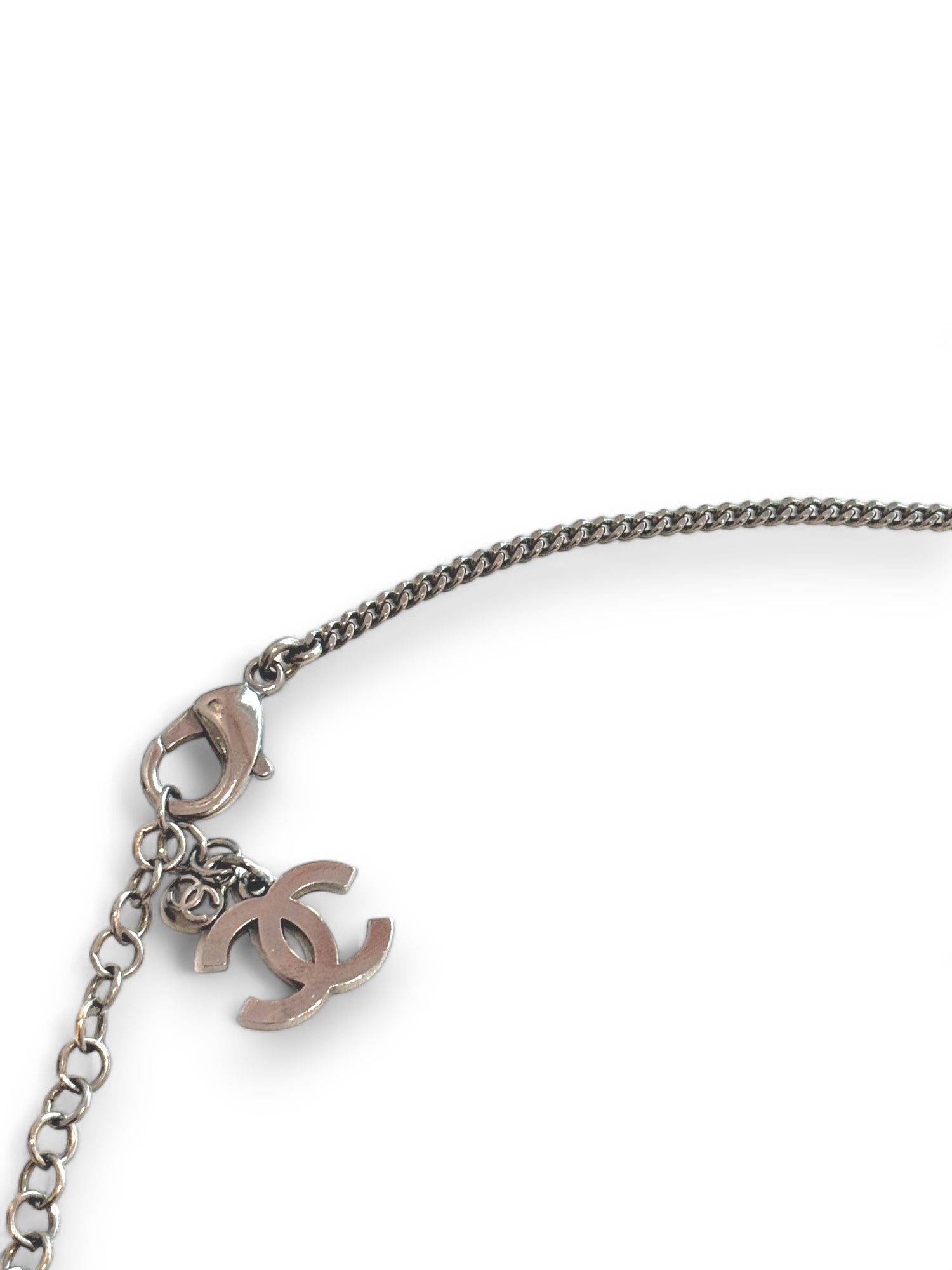 Bleu tone pearls necklace