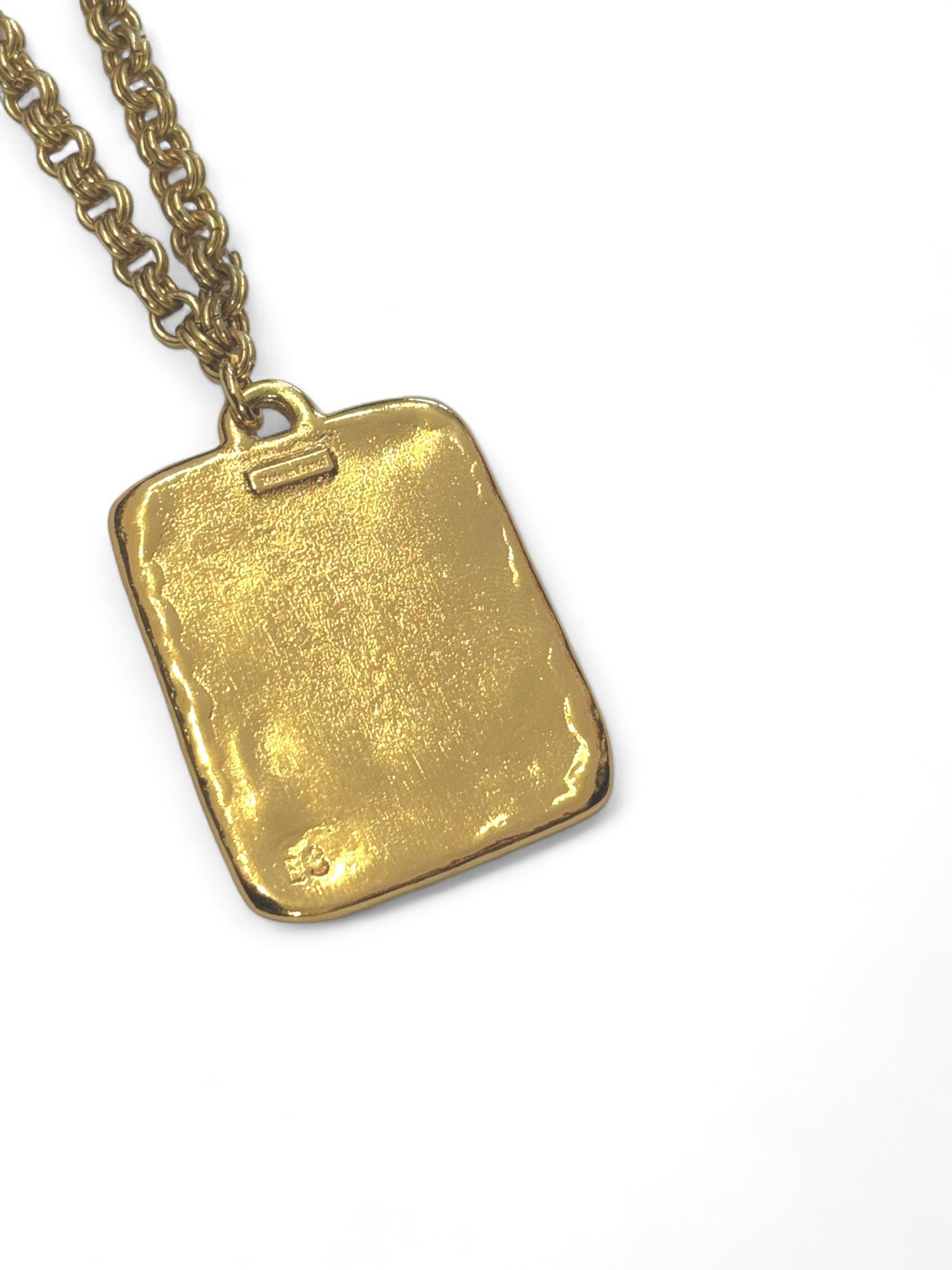 Collier médaillon vintage