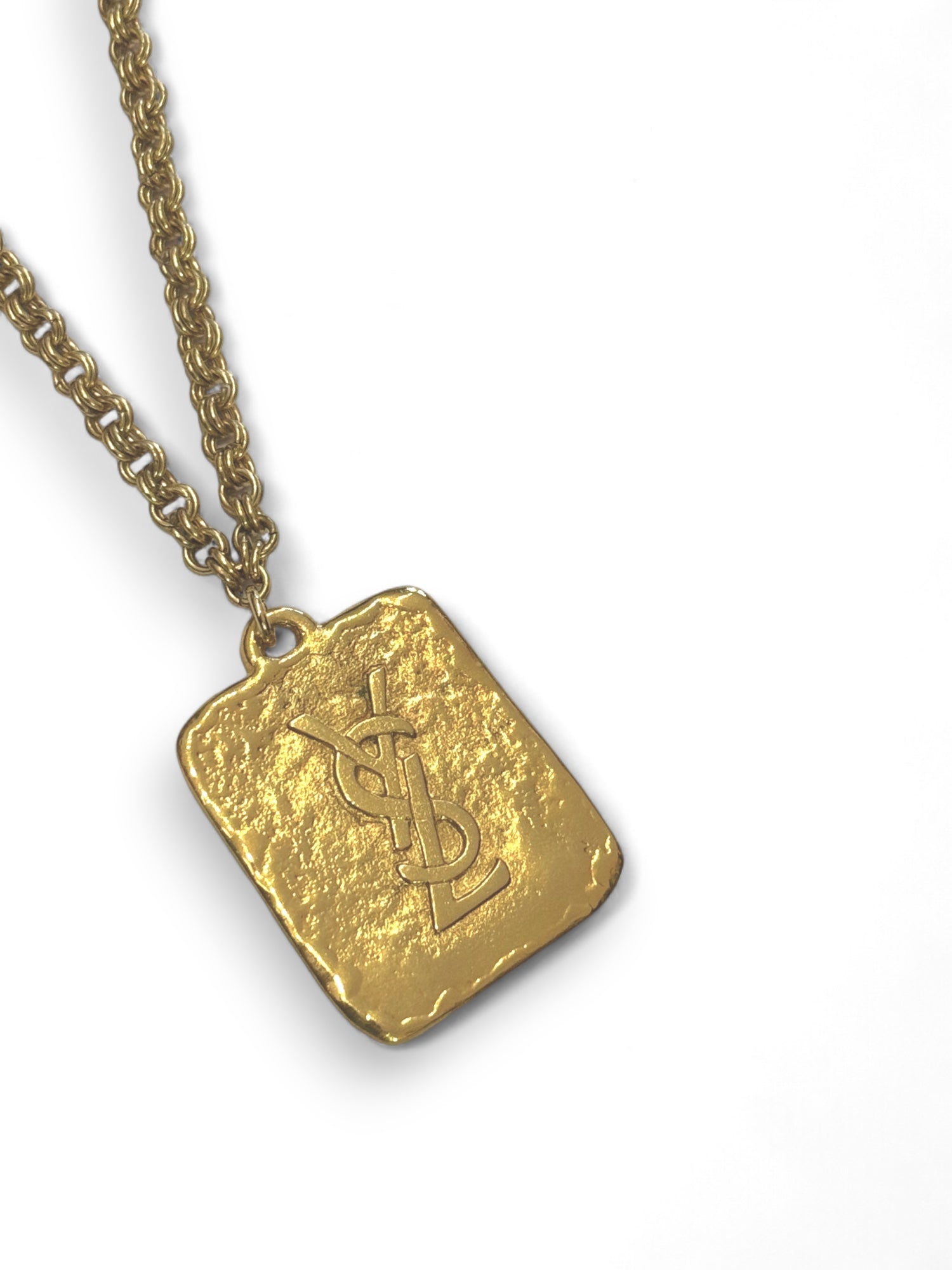 Collier médaillon vintage