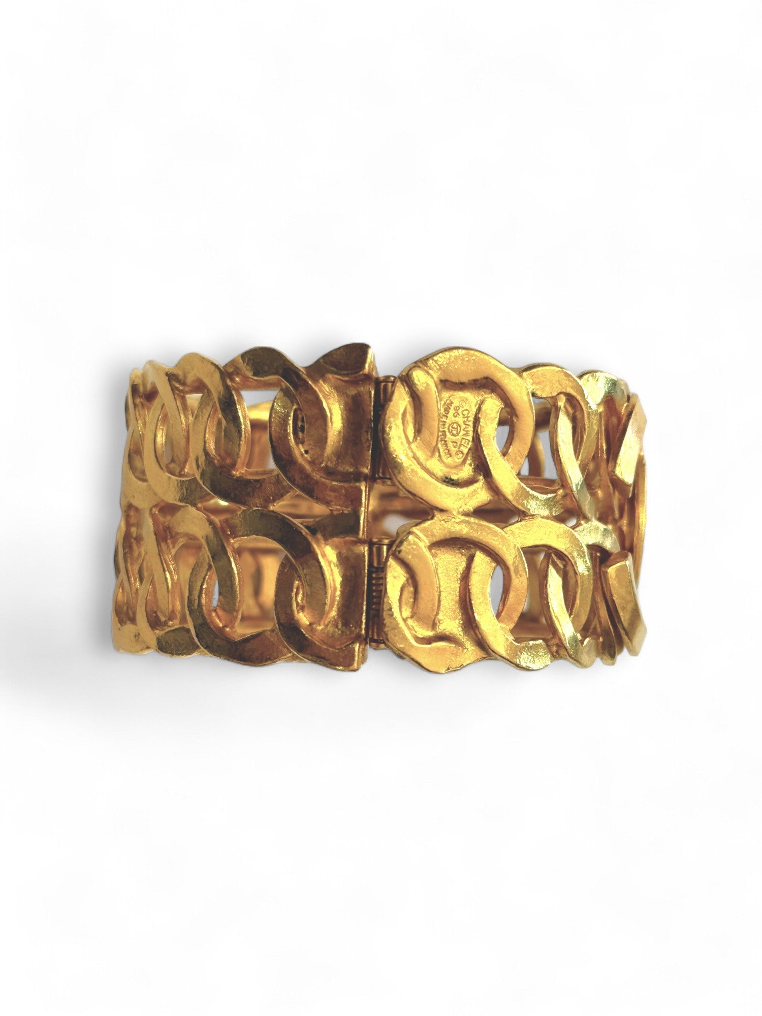 Rare Chanel chainlink cuff