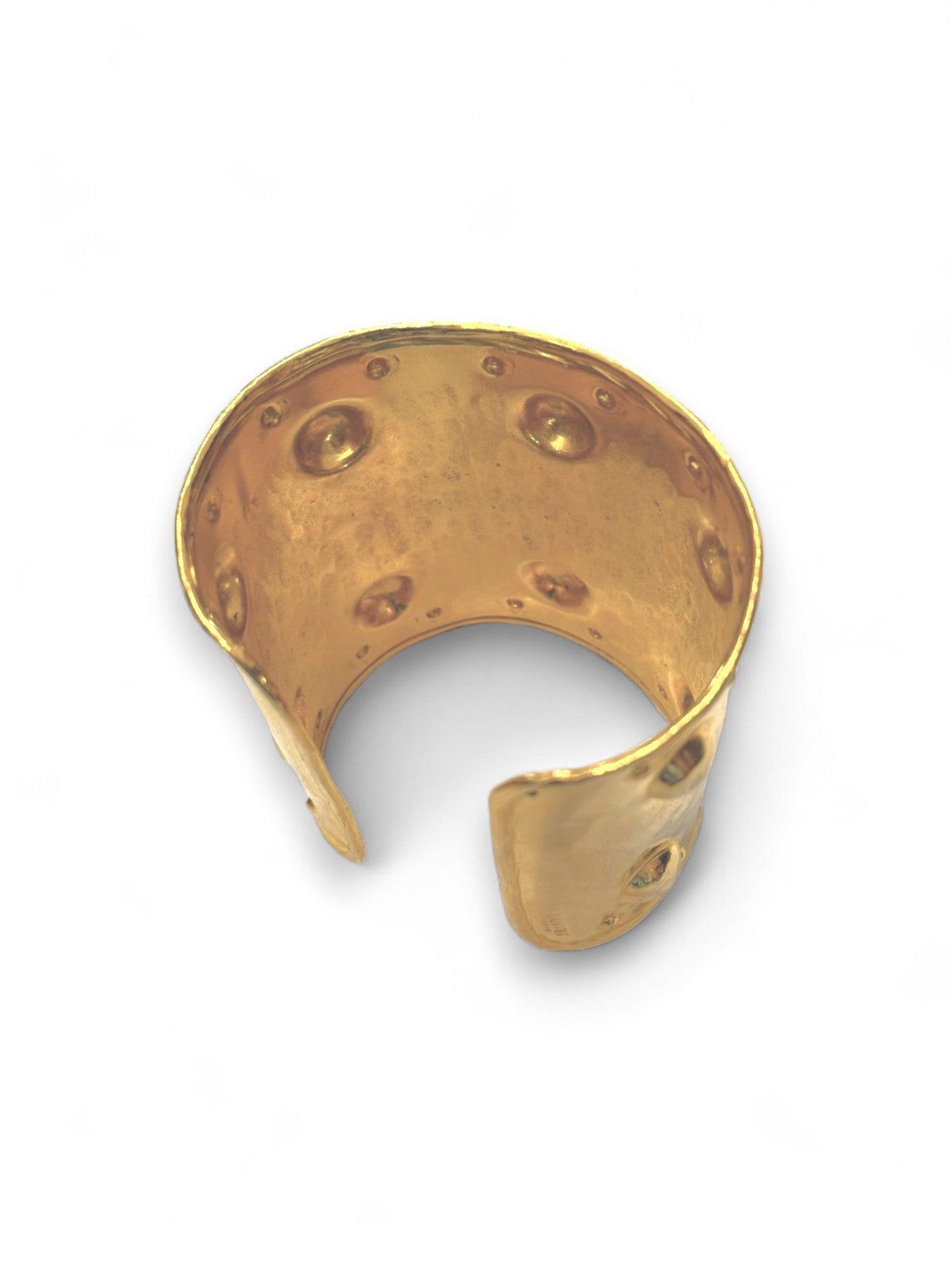 Vintage hammered cuff