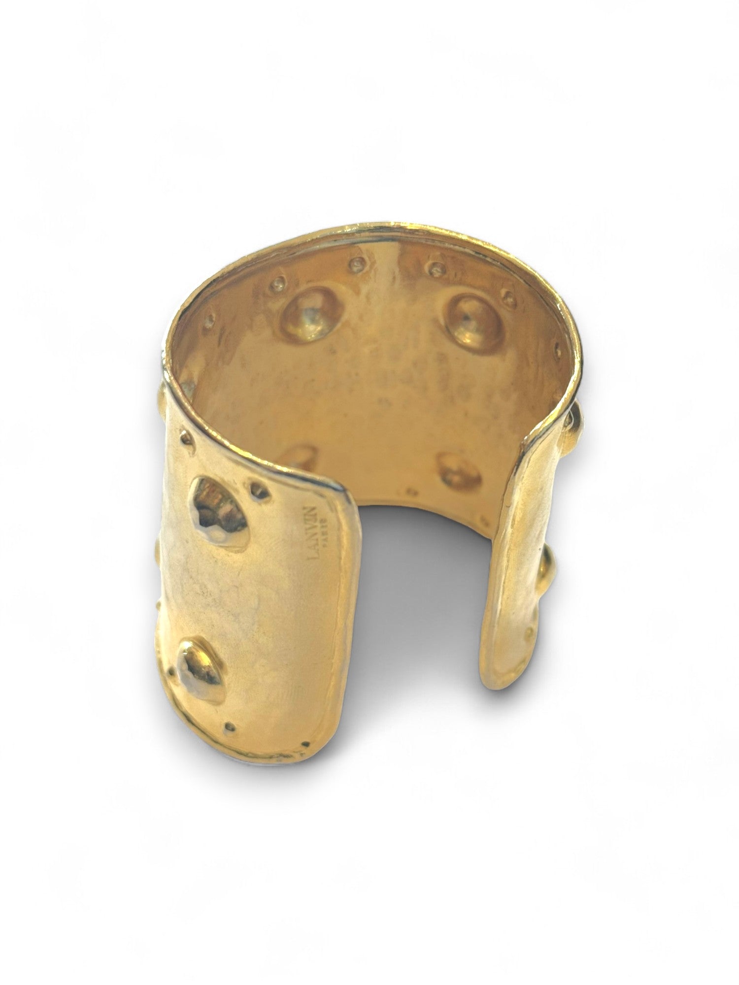 Vintage hammered cuff
