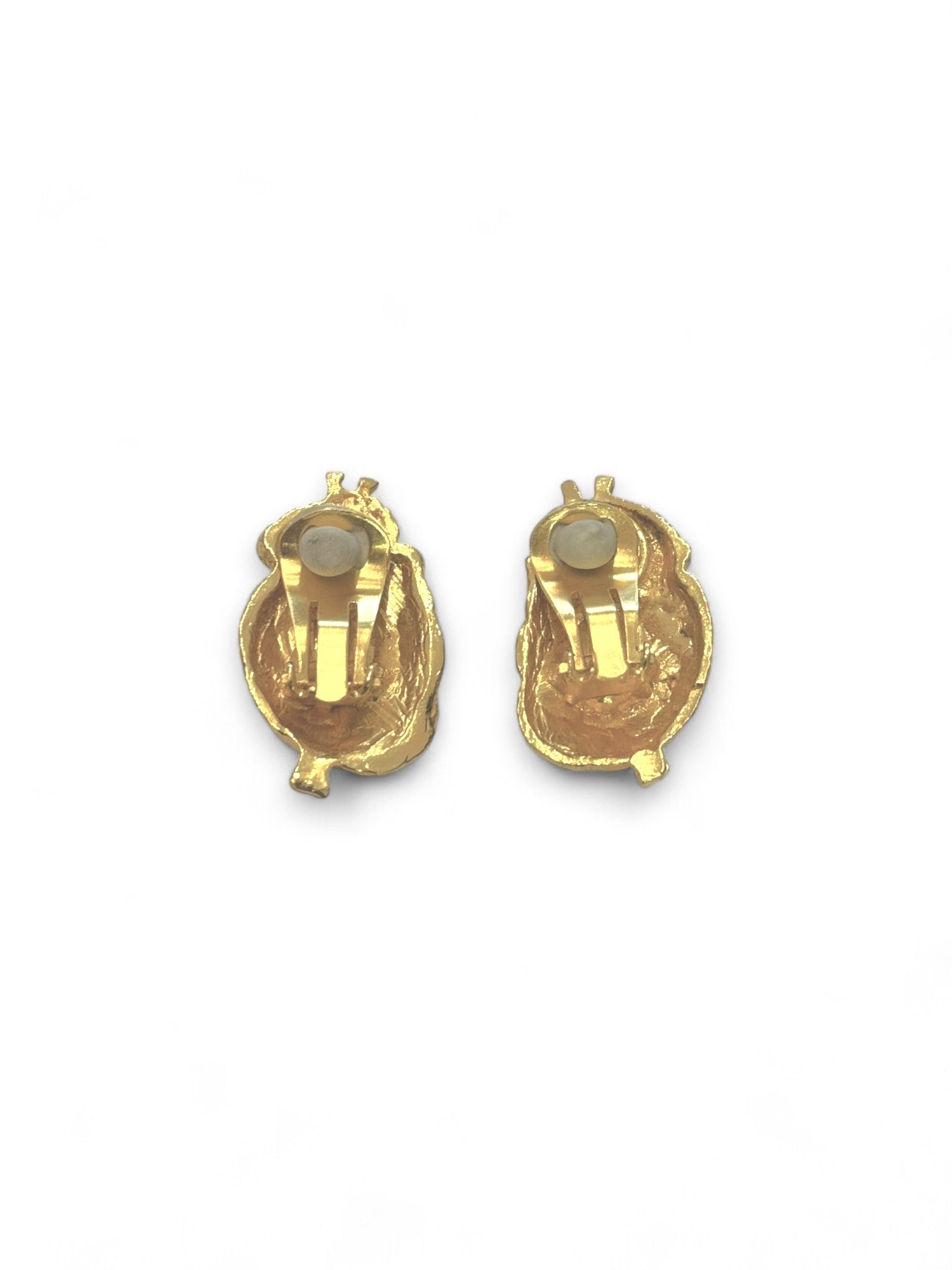 Monkeys clip earrings