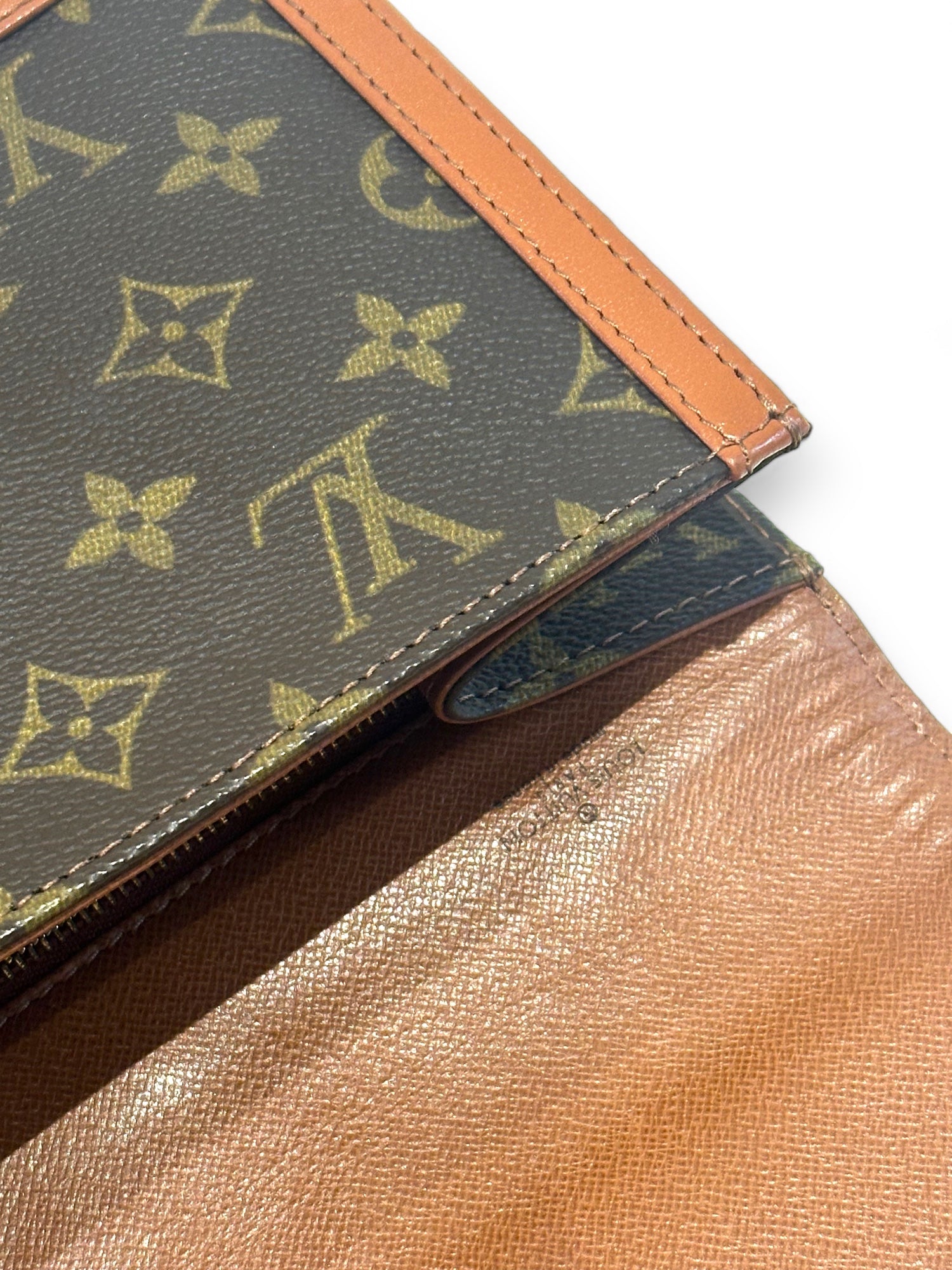 Vintage Monogram clutch