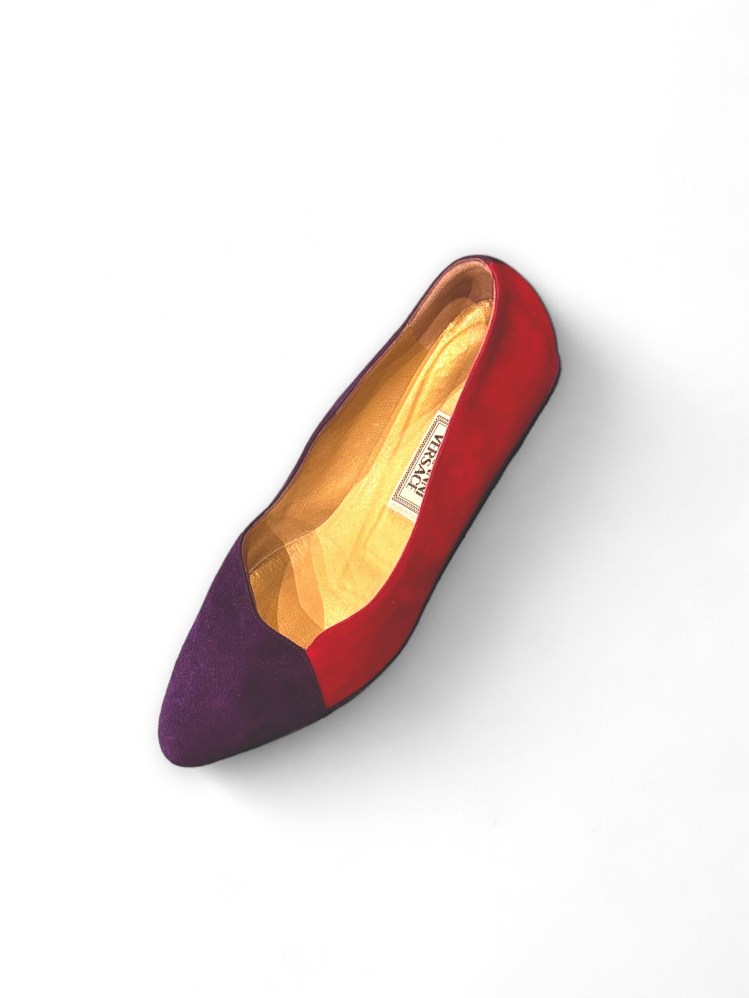 Vintage bi-color ballerines