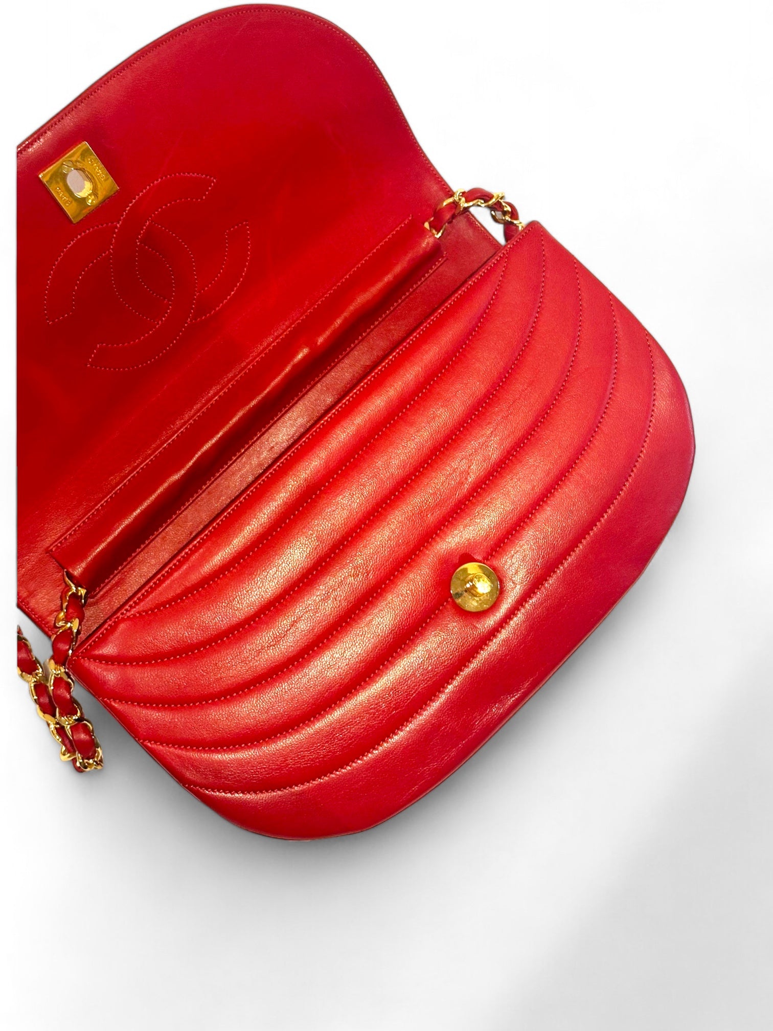 Vintage demi lune bag