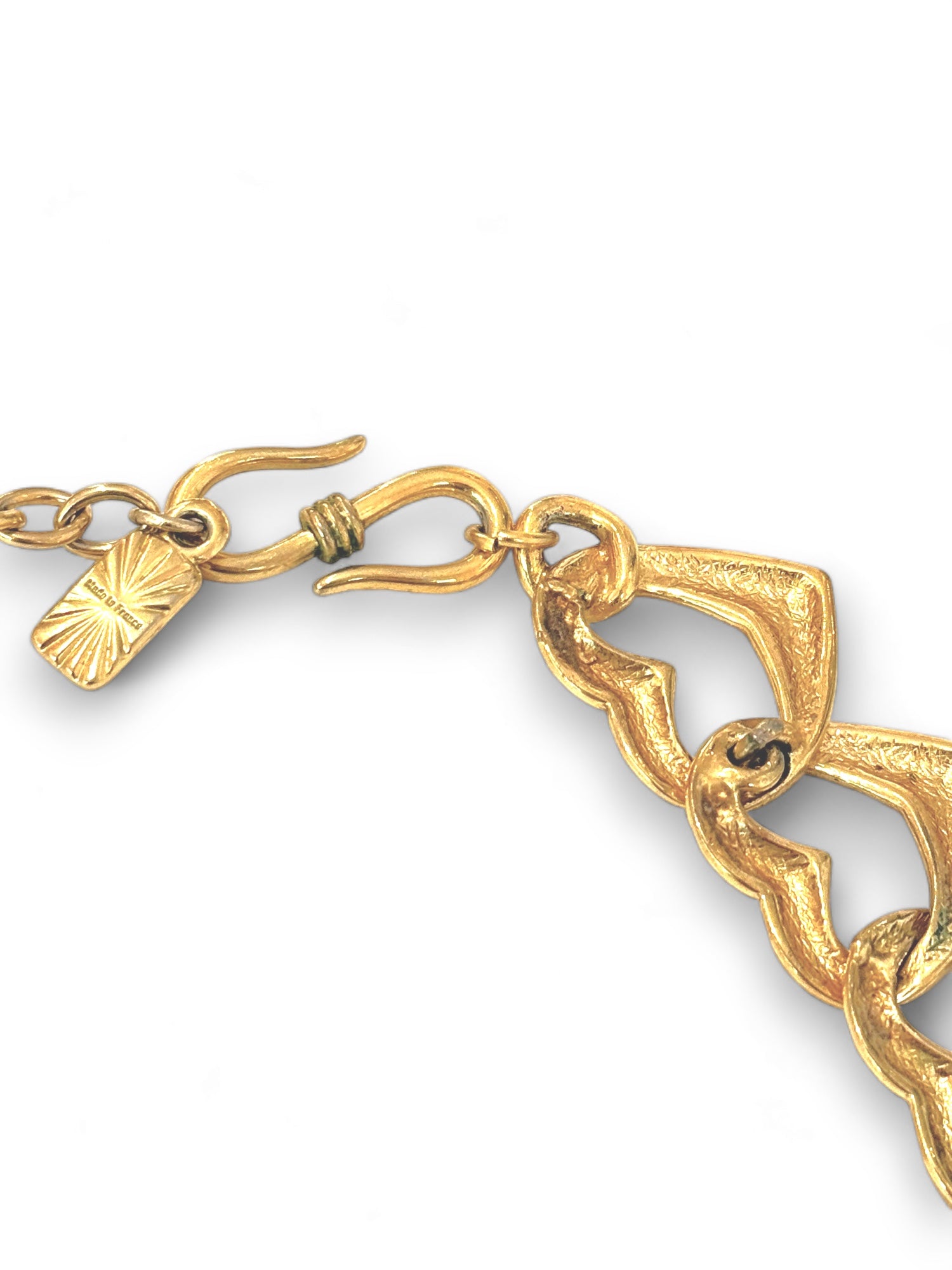 Rare heart choker necklace
