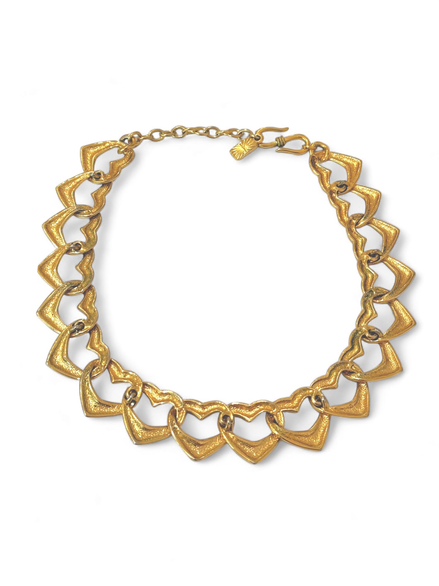 Rare heart choker necklace