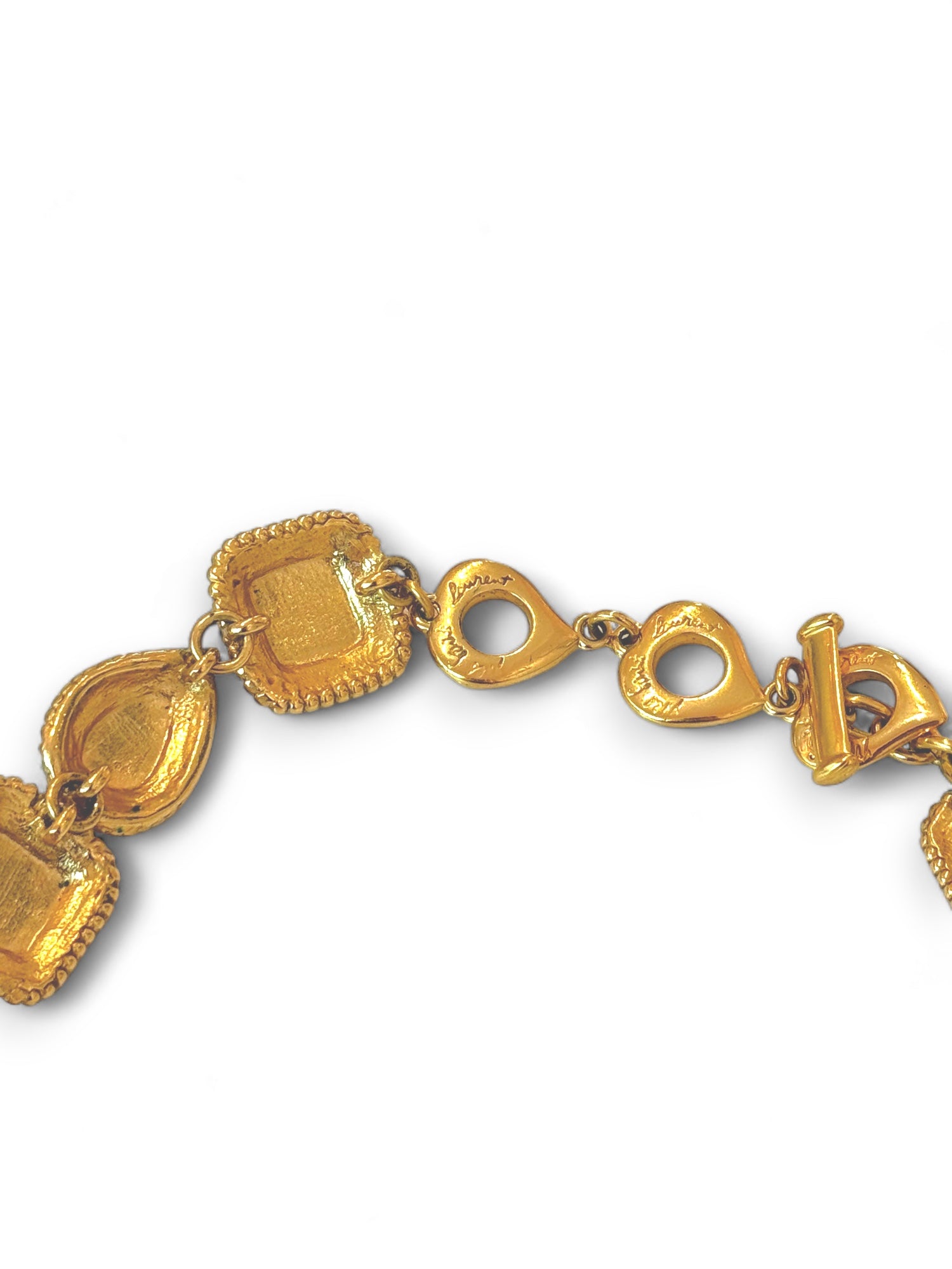 Rare strass embellished necklace