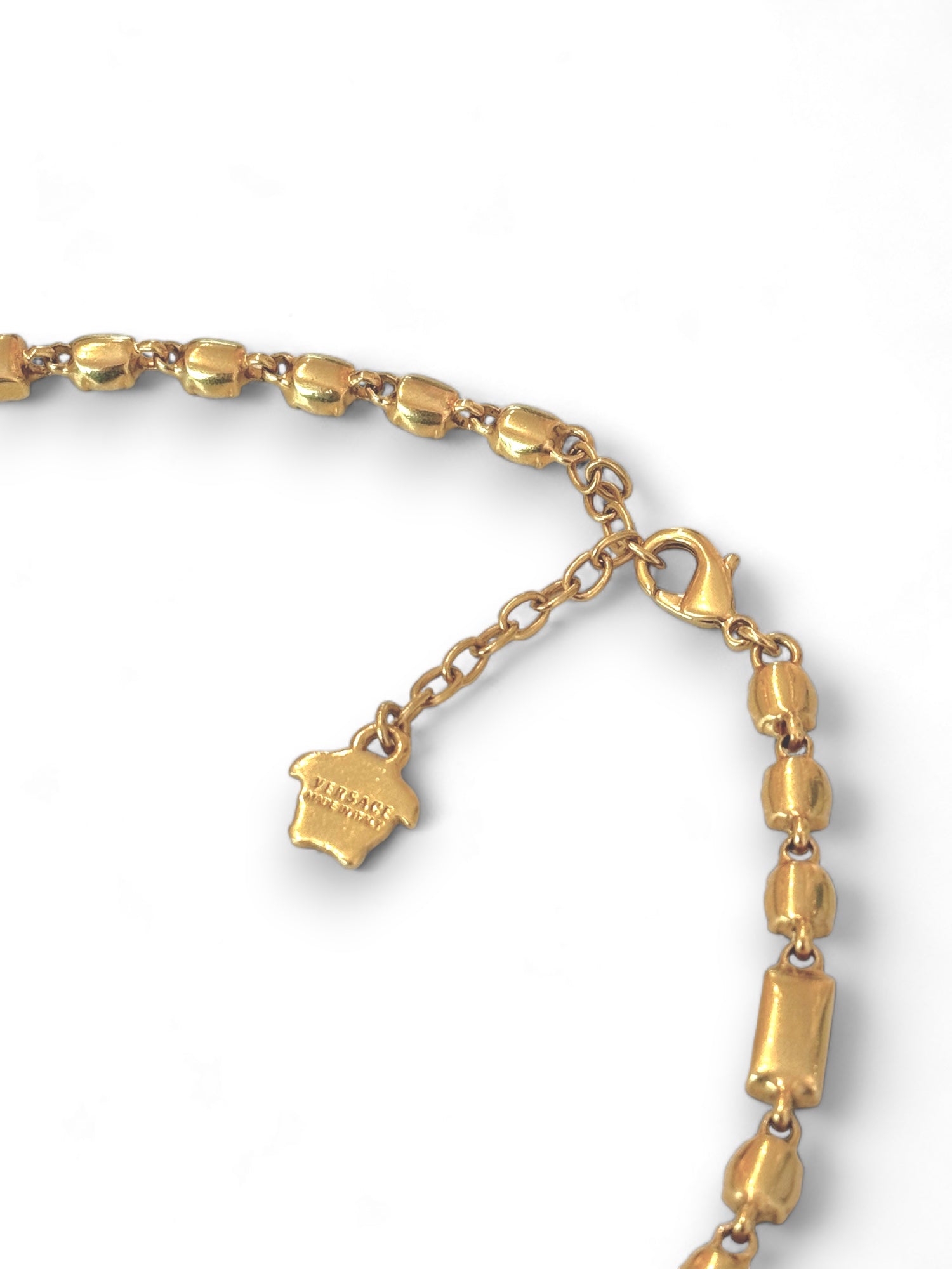 Vintage strass embellished choker