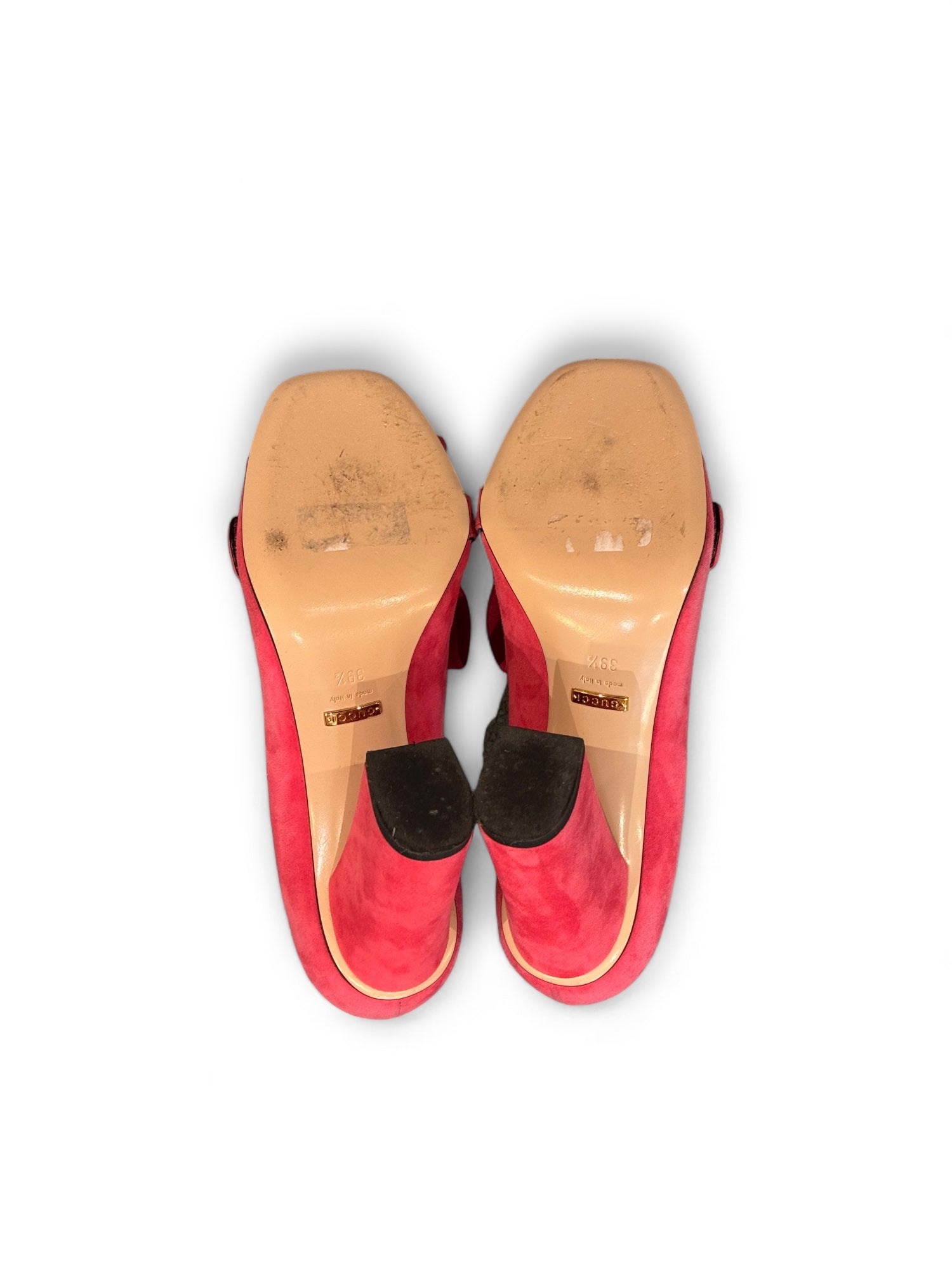 Marmont suede loafer pumps