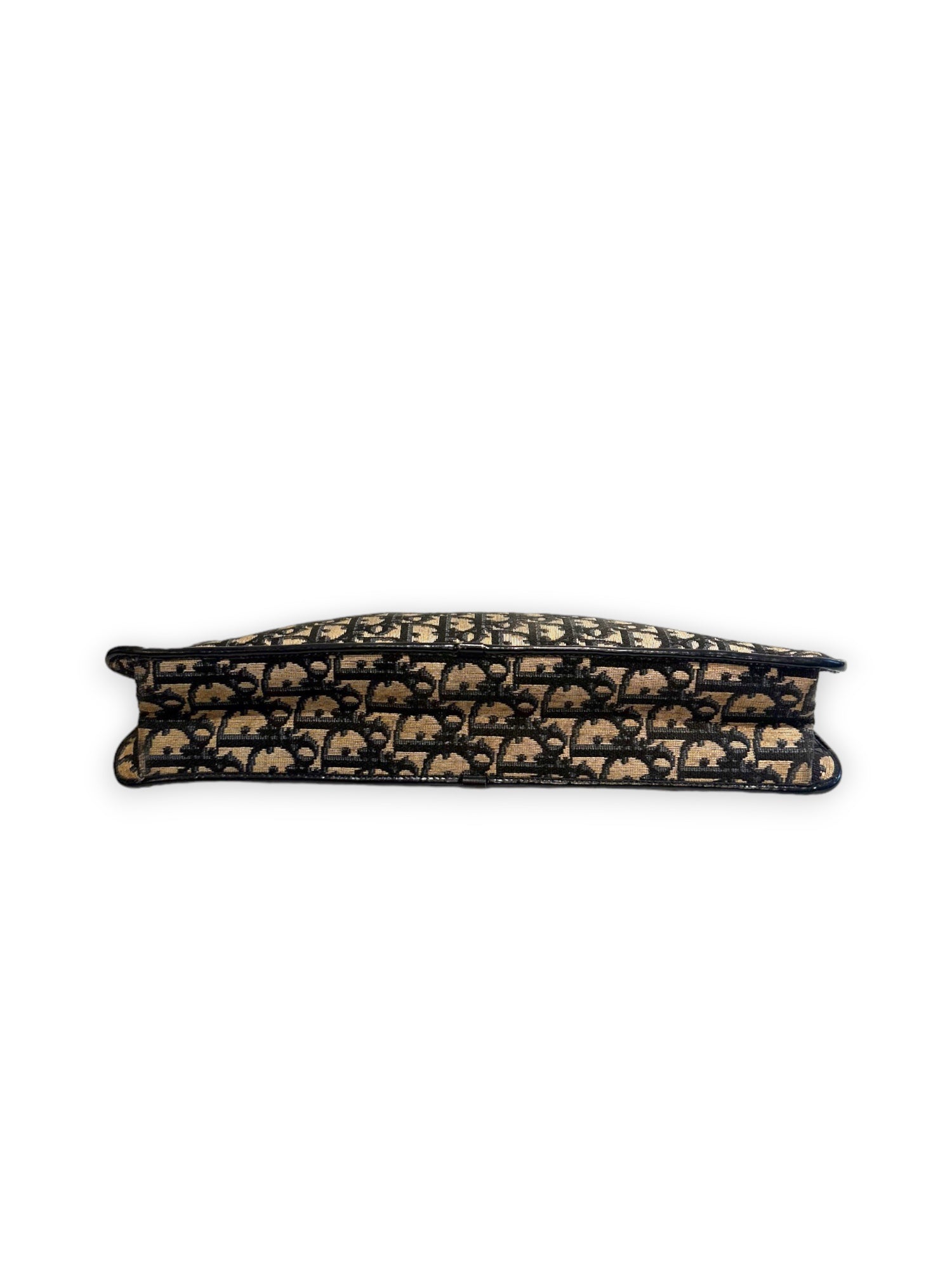 Toile jacquard oblique clutch