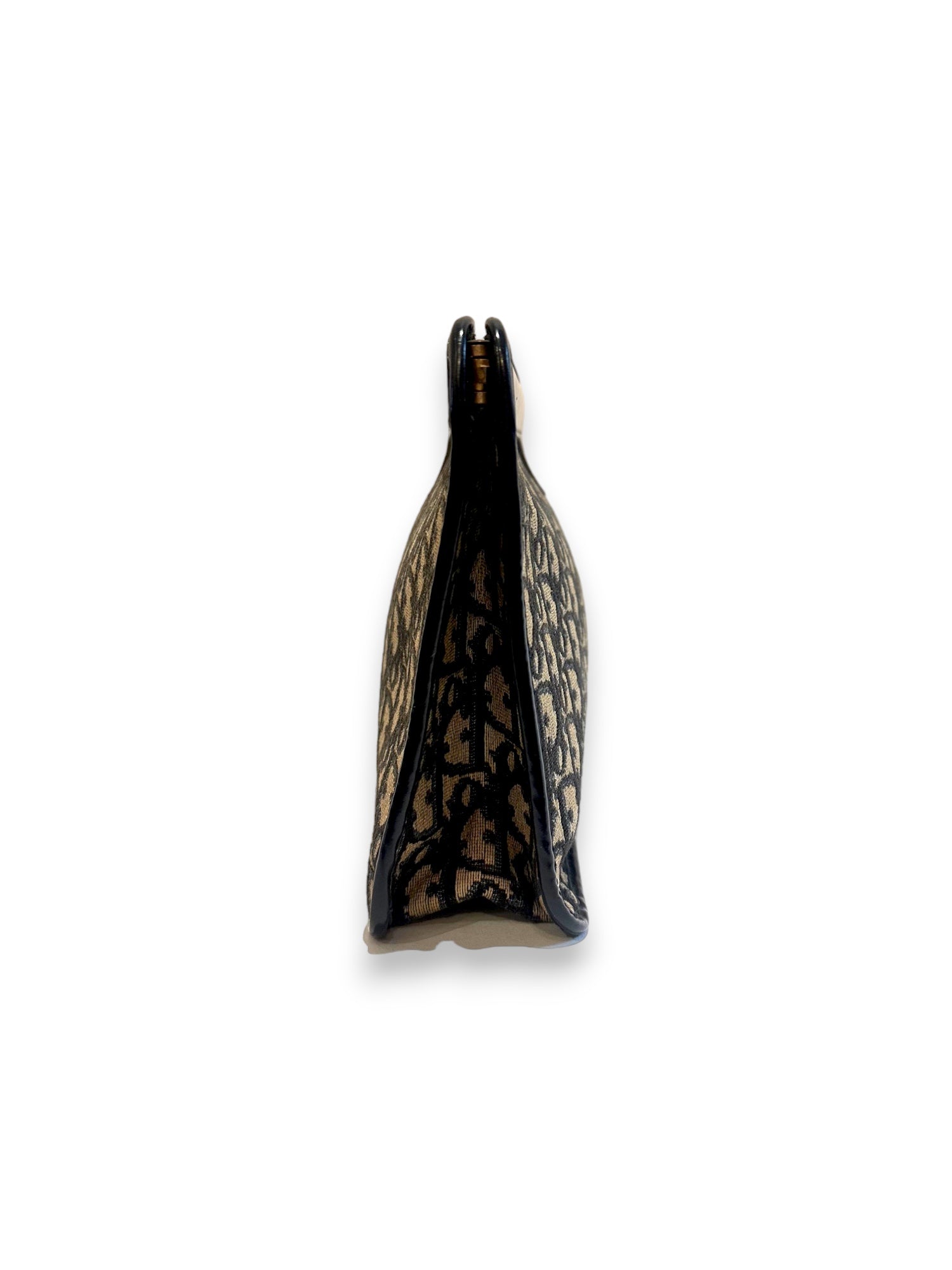 Toile jacquard oblique clutch