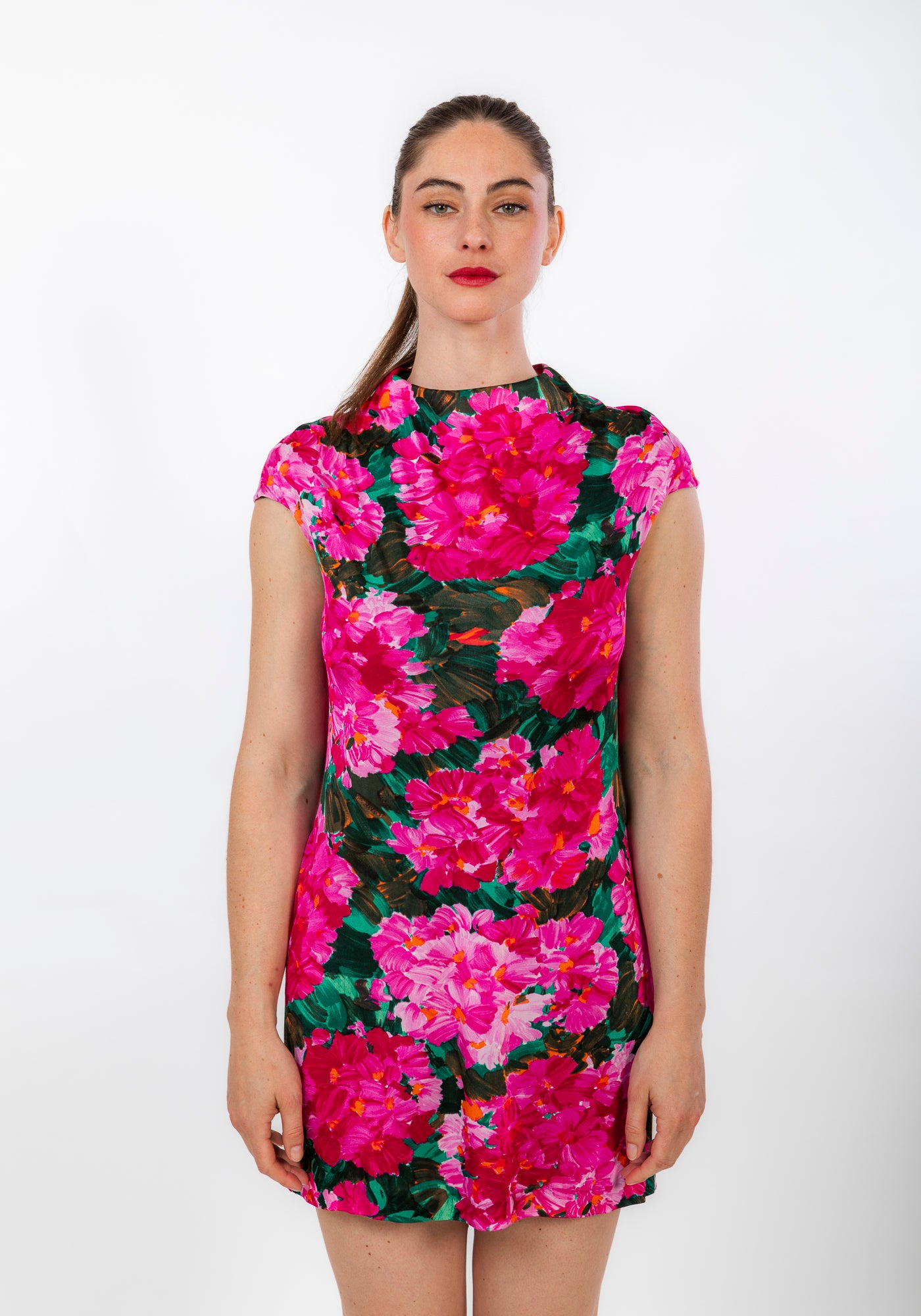 S/S 2008 Floral jersey dress
