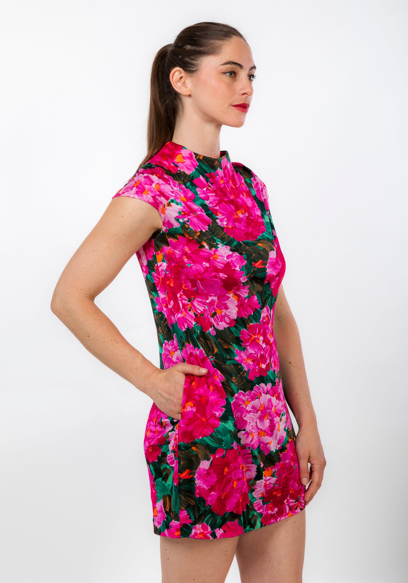 S/S 2008 Floral jersey dress