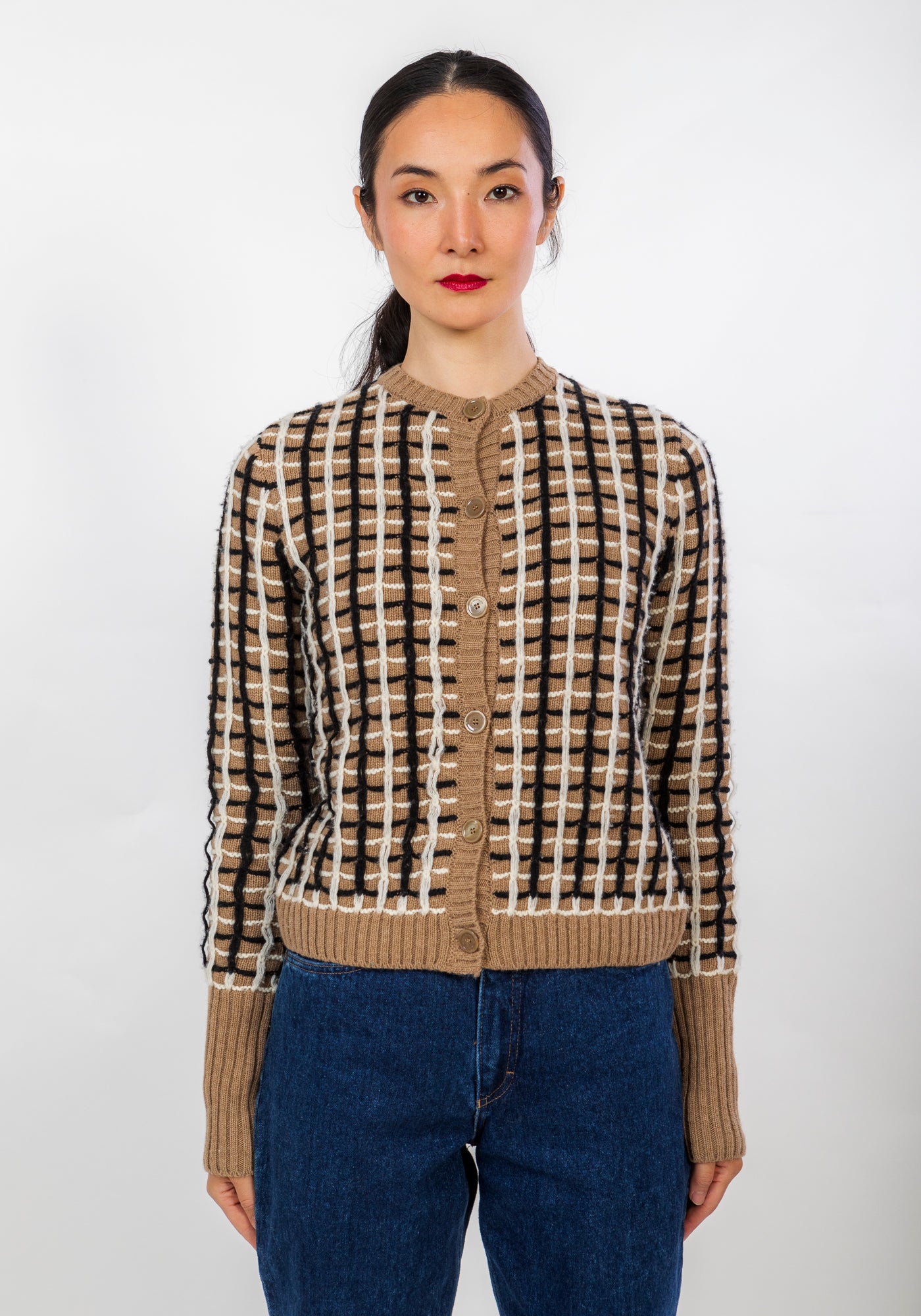 Vinatge wool cardigan