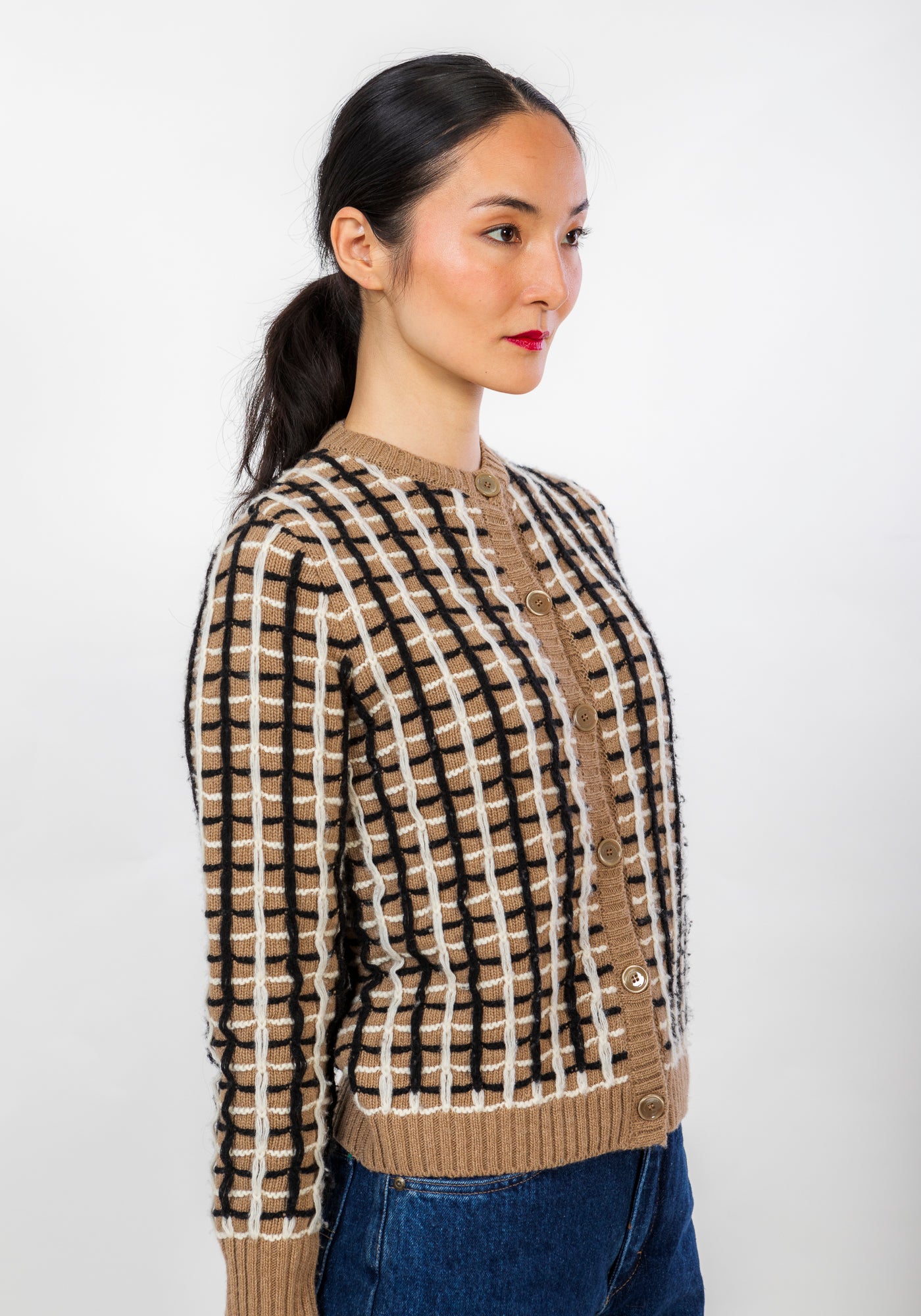 Vinatge wool cardigan