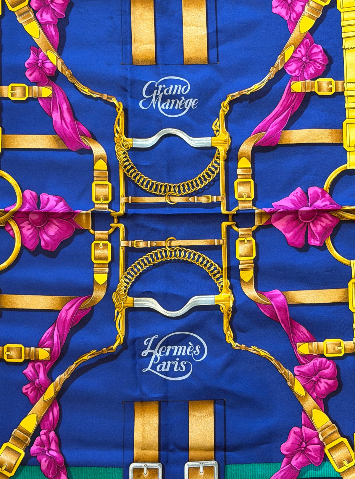Hermès “Grand Manège” Silk Scarf