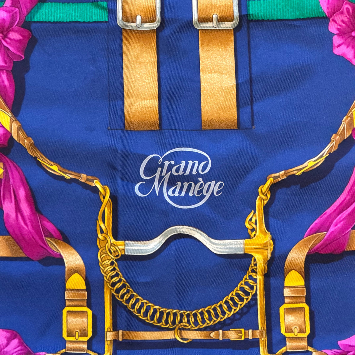 Hermès “Grand Manège” Silk Scarf