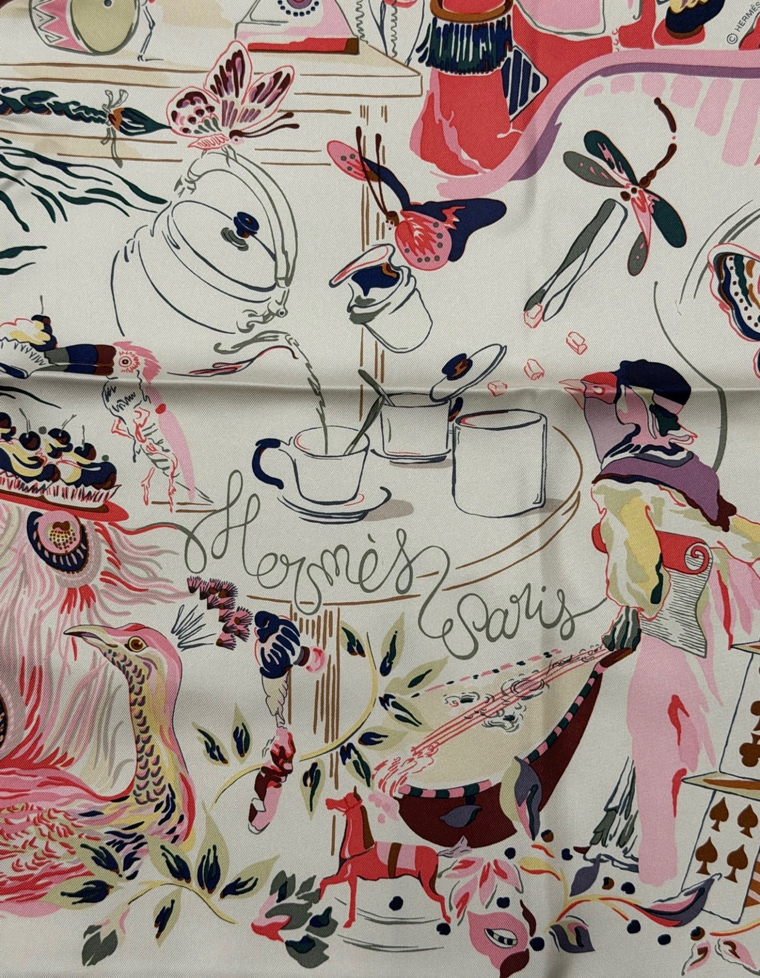 Hermès Paris Silk Carré 90 "Mille et Une Nuits"