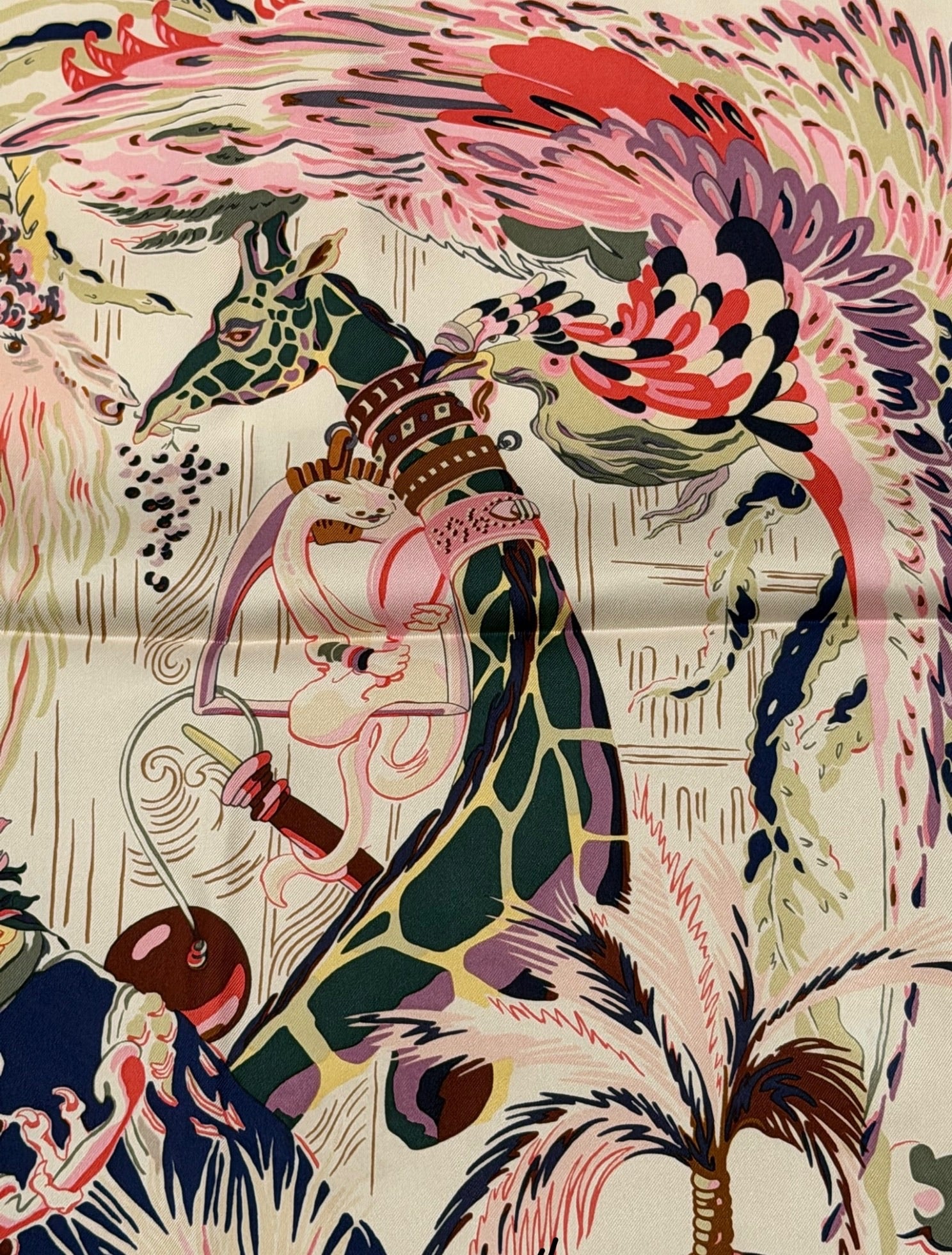 Hermès Paris Silk Carré 90 "Mille et Une Nuits"