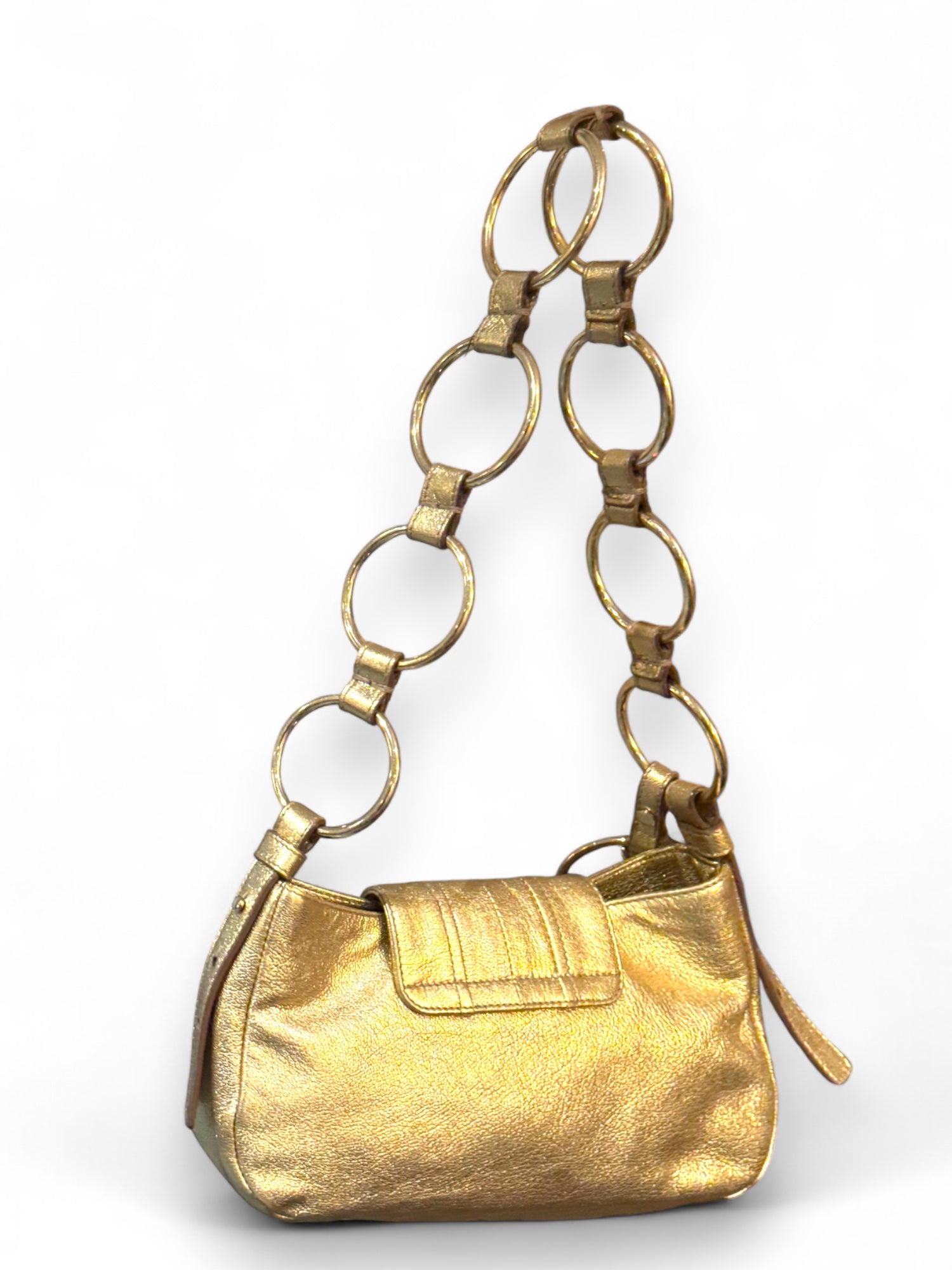 Stunning Golden Yves Saint Laurent Bag