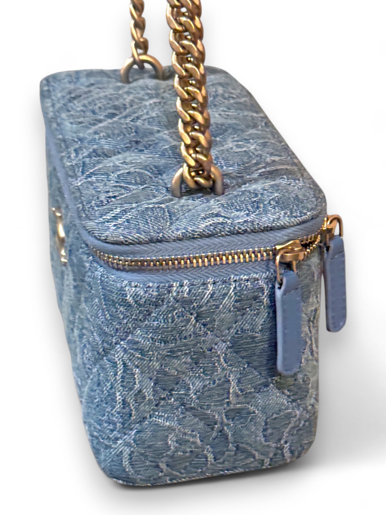 Denim Vanity Bag