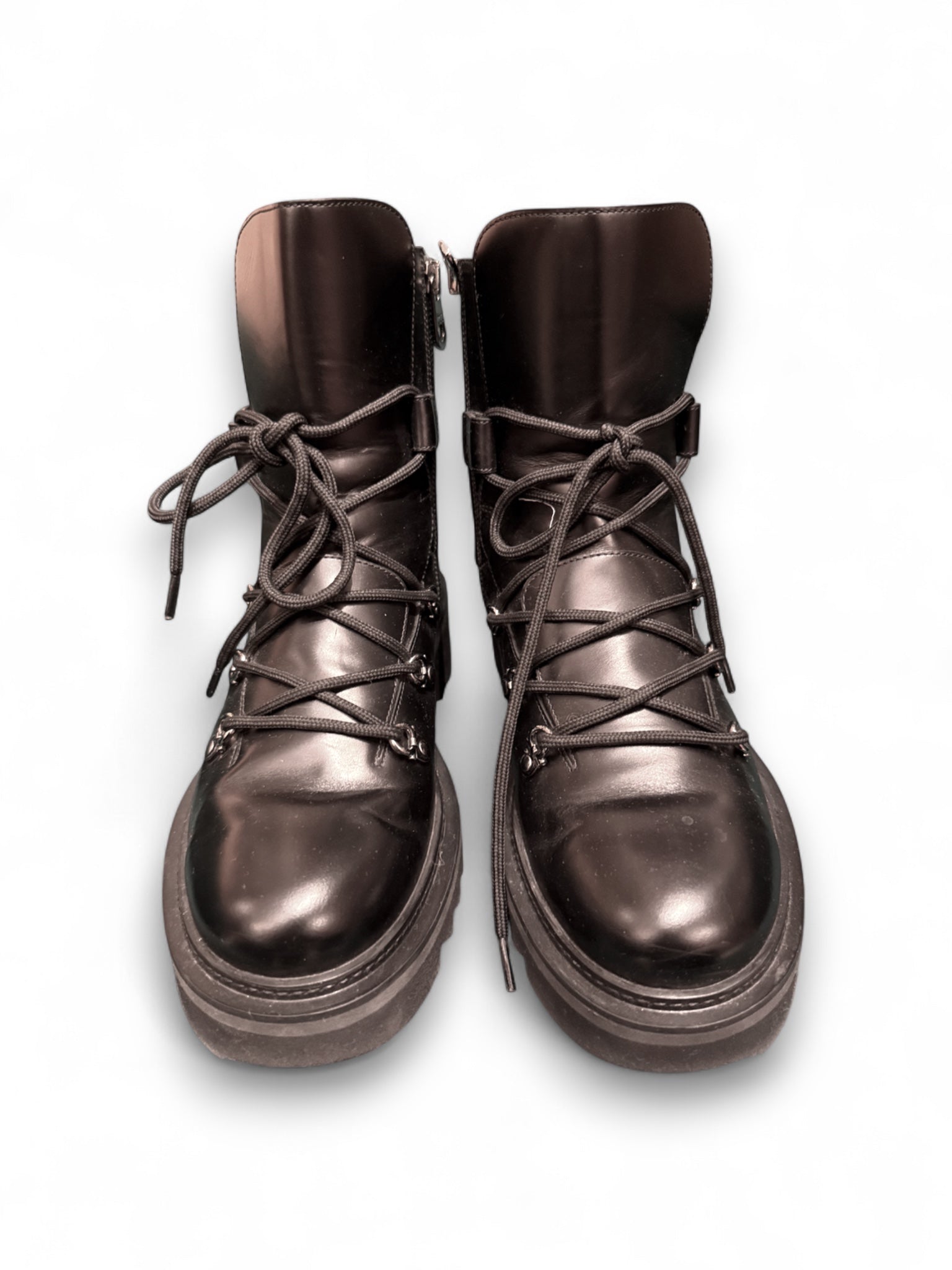 Ferragamo leather boots