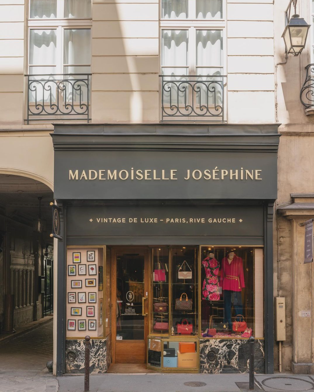 Mademoiselle Josephine luxury vintage store 