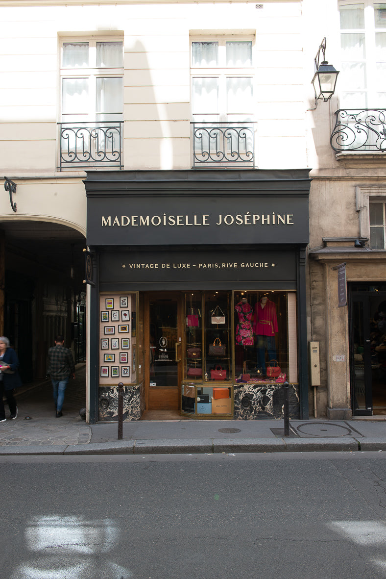 Boutique Mademoiselle Josephine Paris luxury vintage store