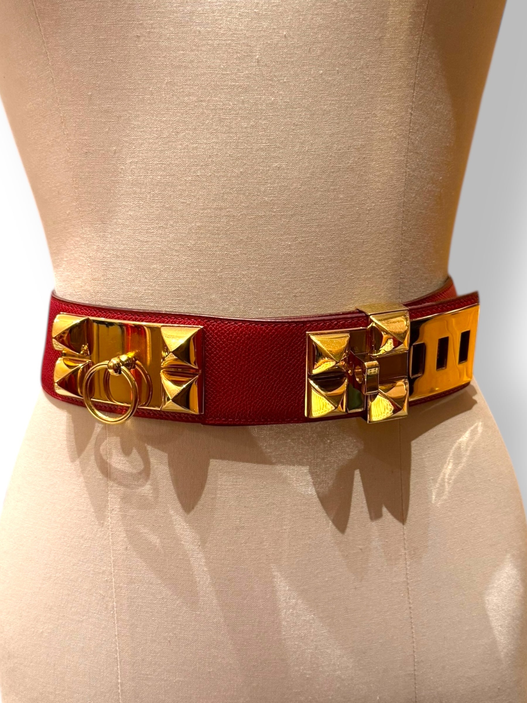 Classic Médor leather belt