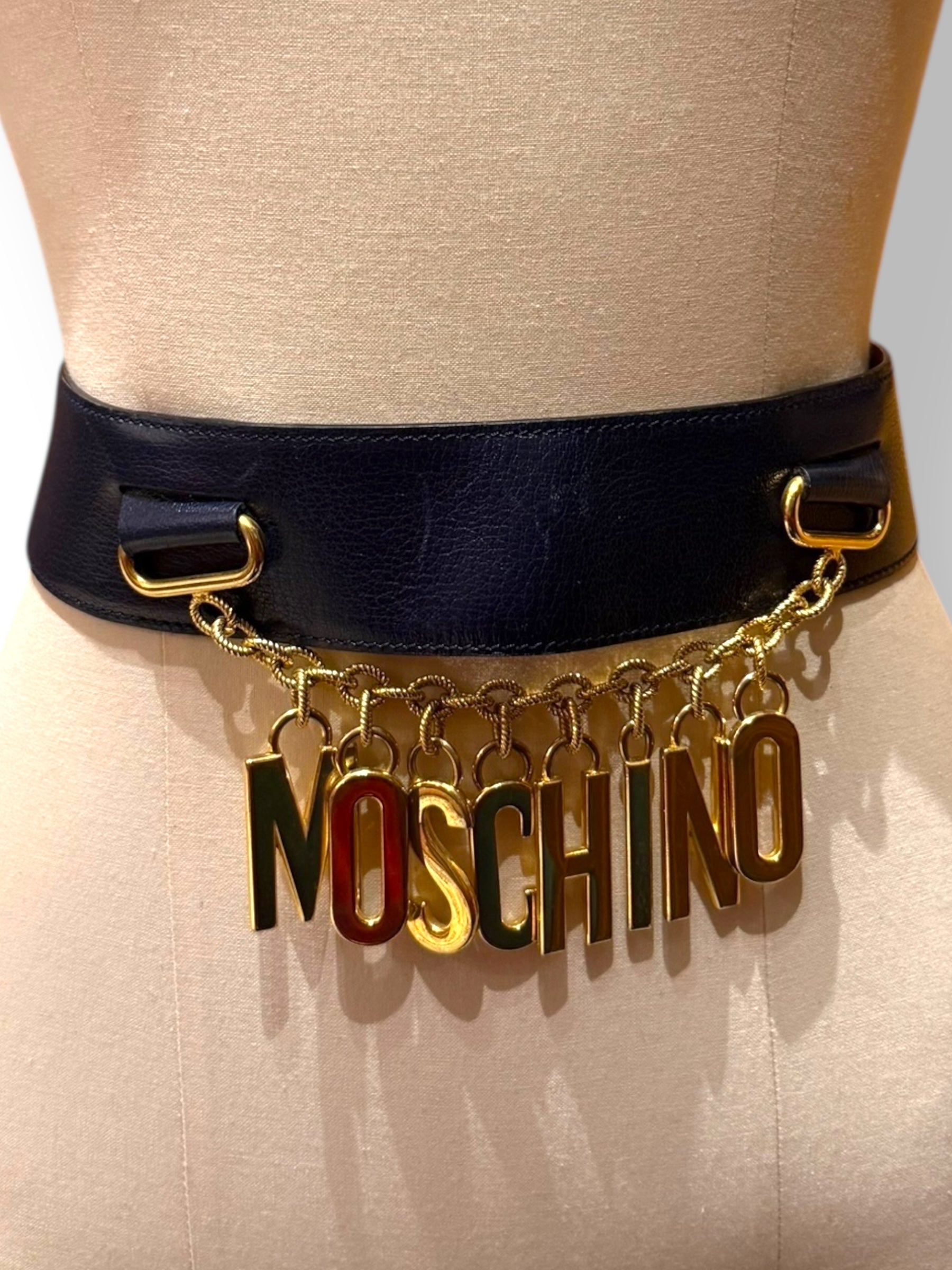 Iconic Moschino Belt